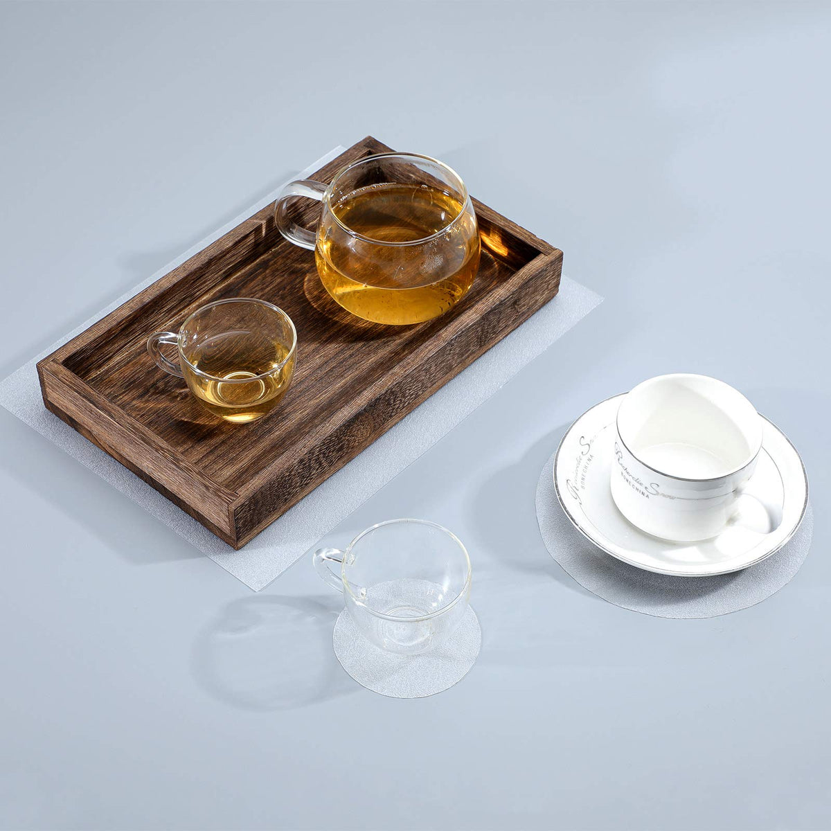 Shelf Liner Silicone Shelf Liners for Kitchen Cabinets Non (29.1 Sq Ft)