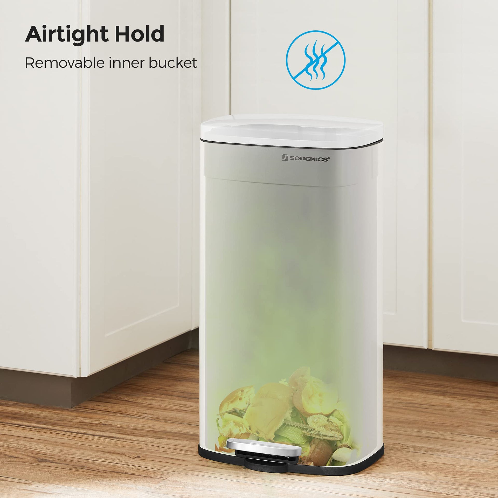 Trash Can with Lid