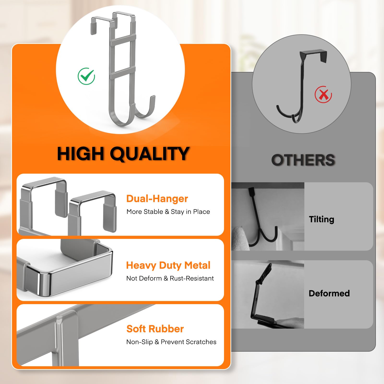 Over the Door Hooks (2 Count)