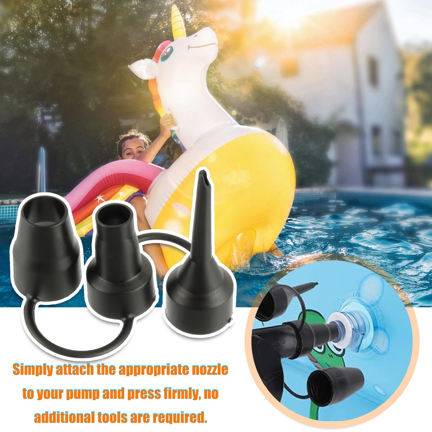 Air Pump Replacement Nozzles (3 Count)