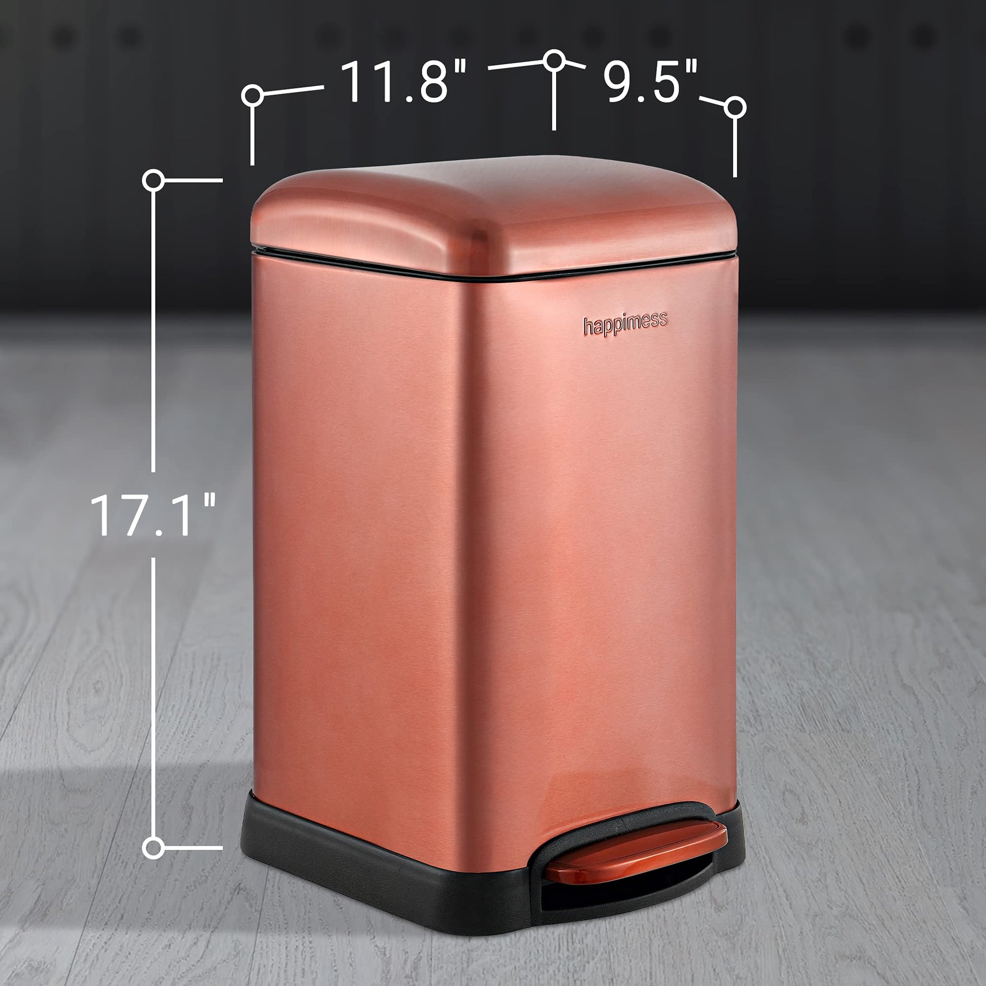 Betty Retro Mini 3.2 Gal Step Trash Can