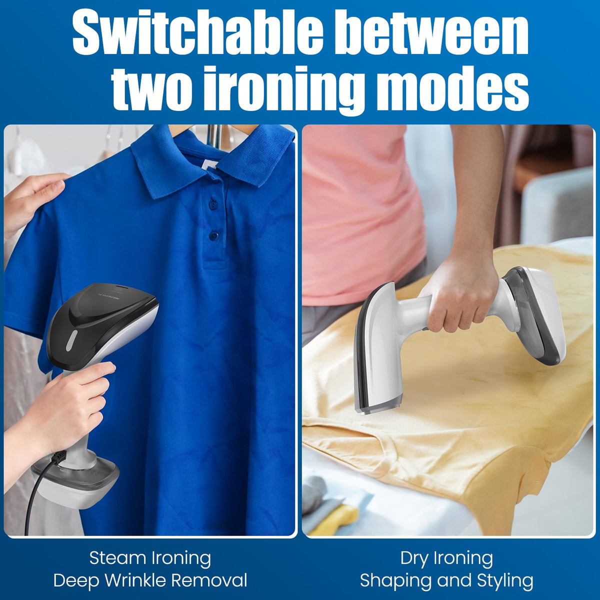 Powerful Handheld Fabric Steamer