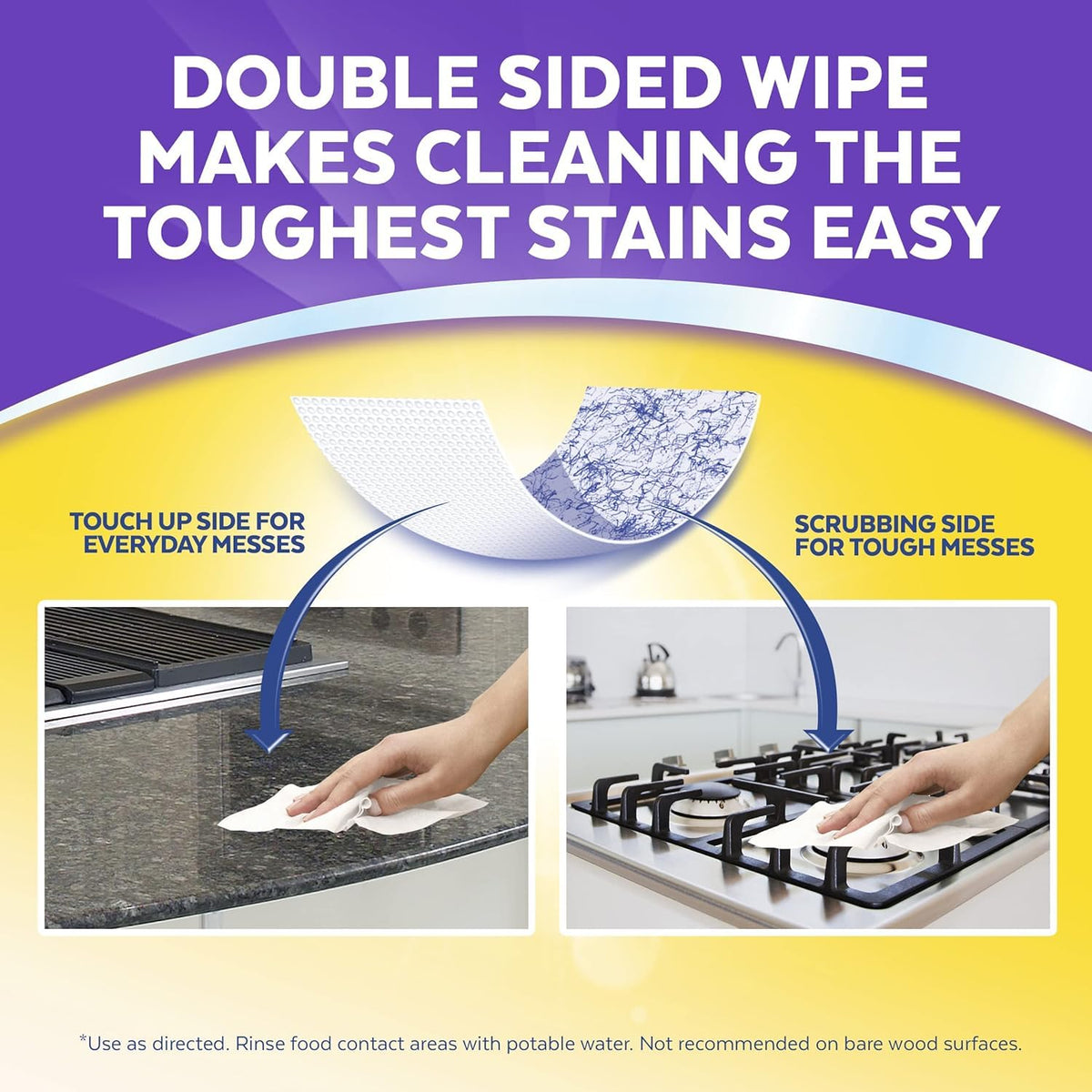 Dual Action Disinfectant Wipes (300 Count)