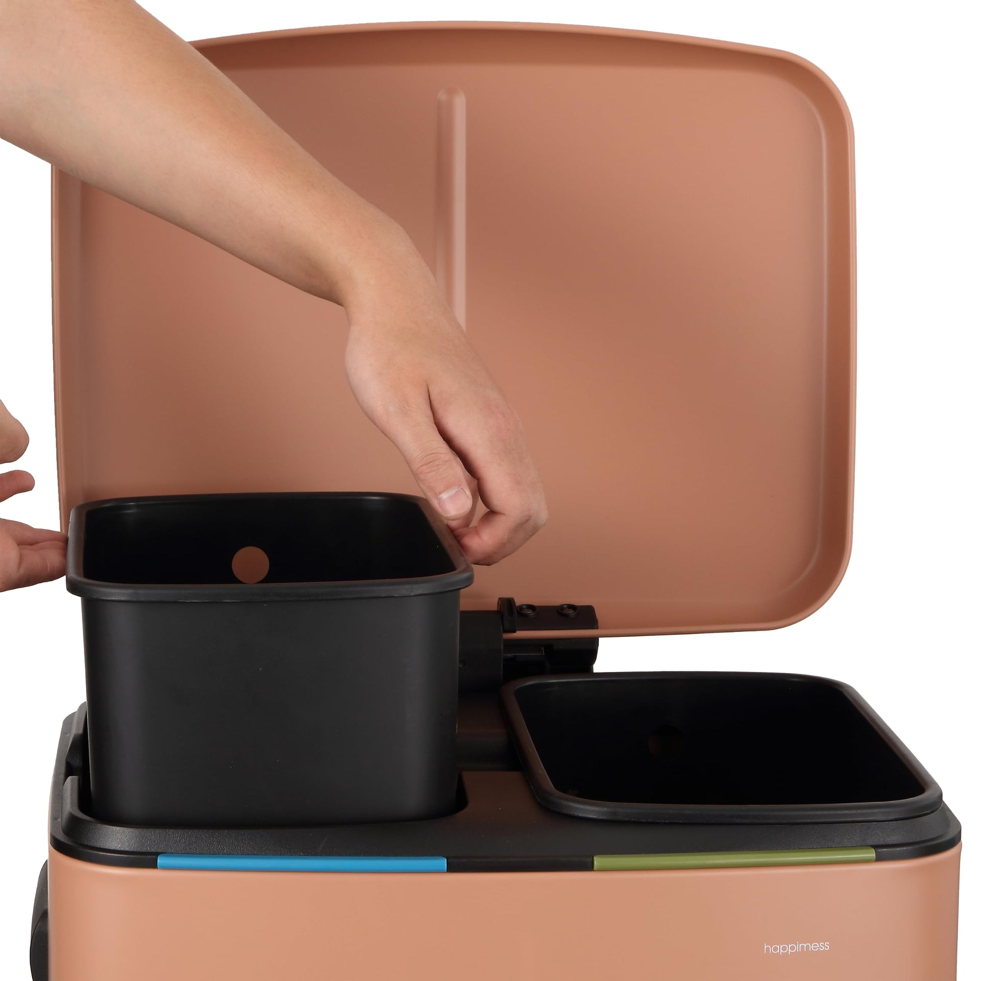 Marco 10.6 Gal Double Bucket Step Trash Can