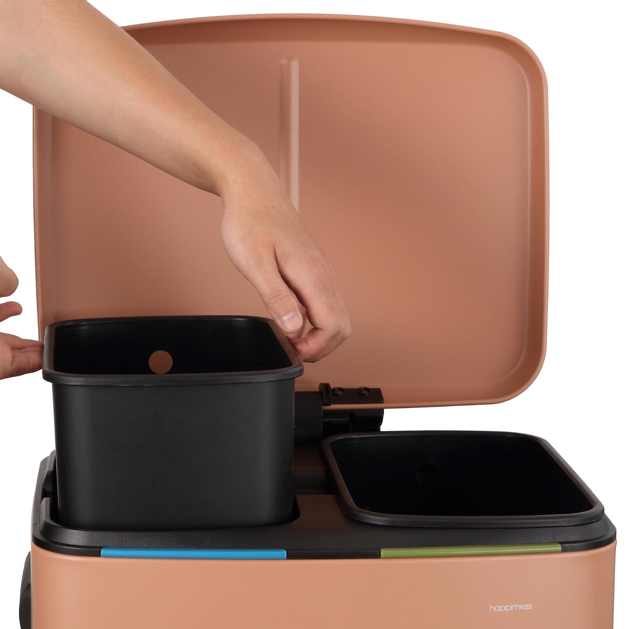 Marco 10.6 Gal Double Bucket Step Trash Can