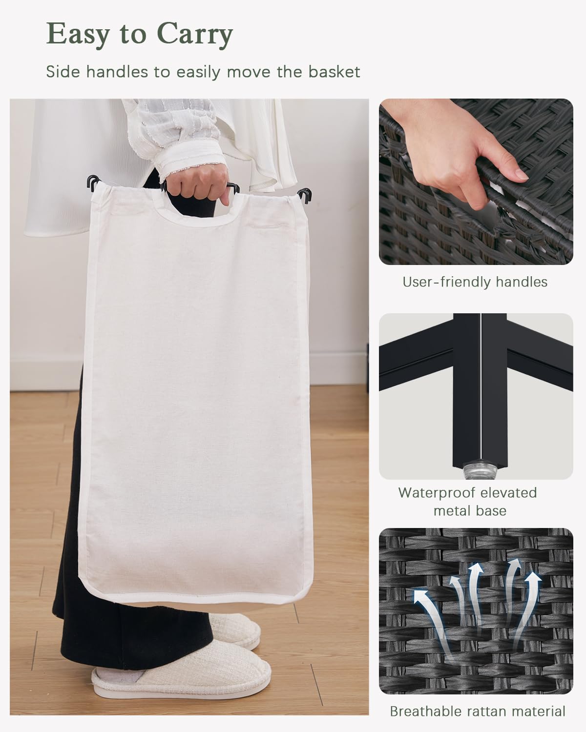 Laundry Hamper with Lid