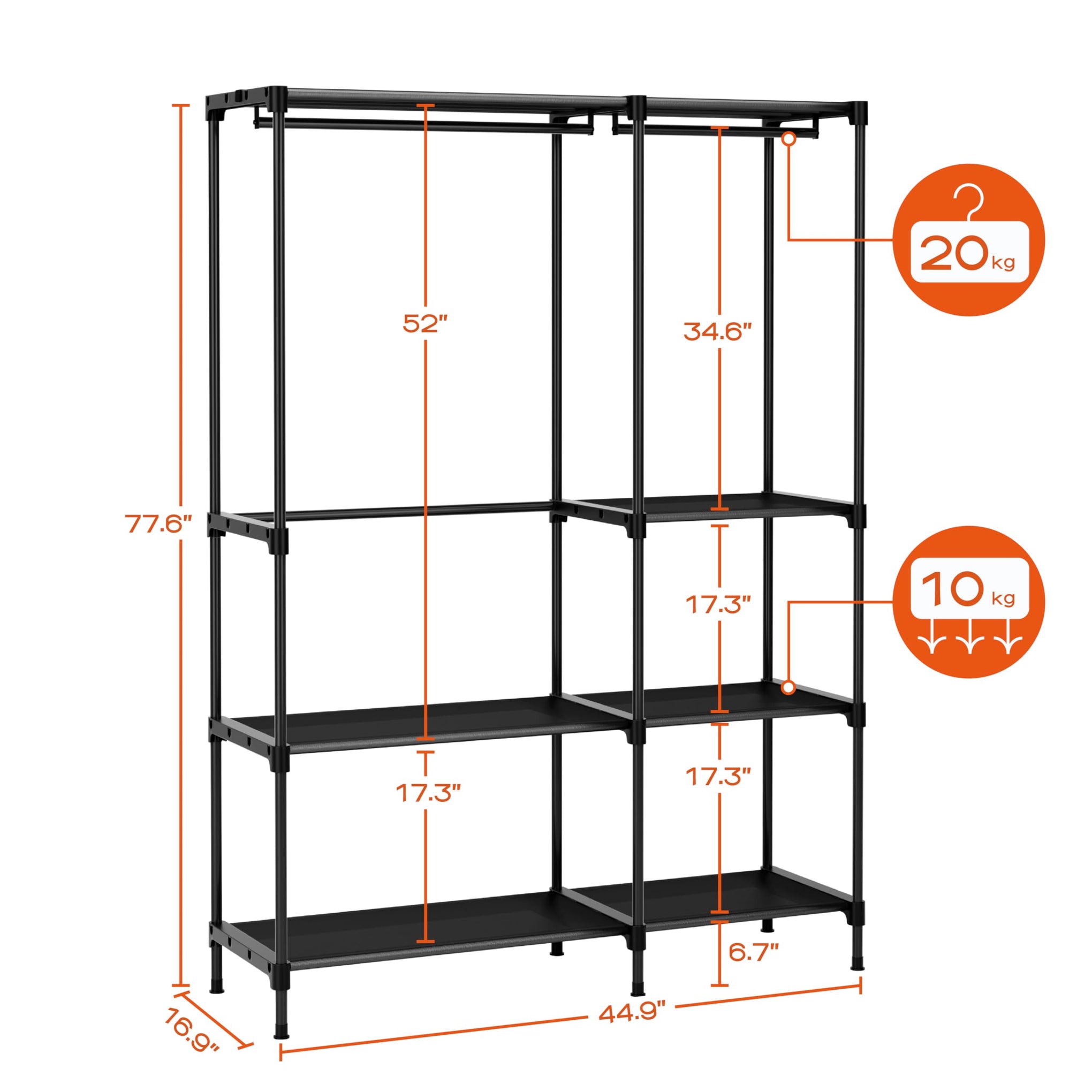 Clothes Rack Portable Closet