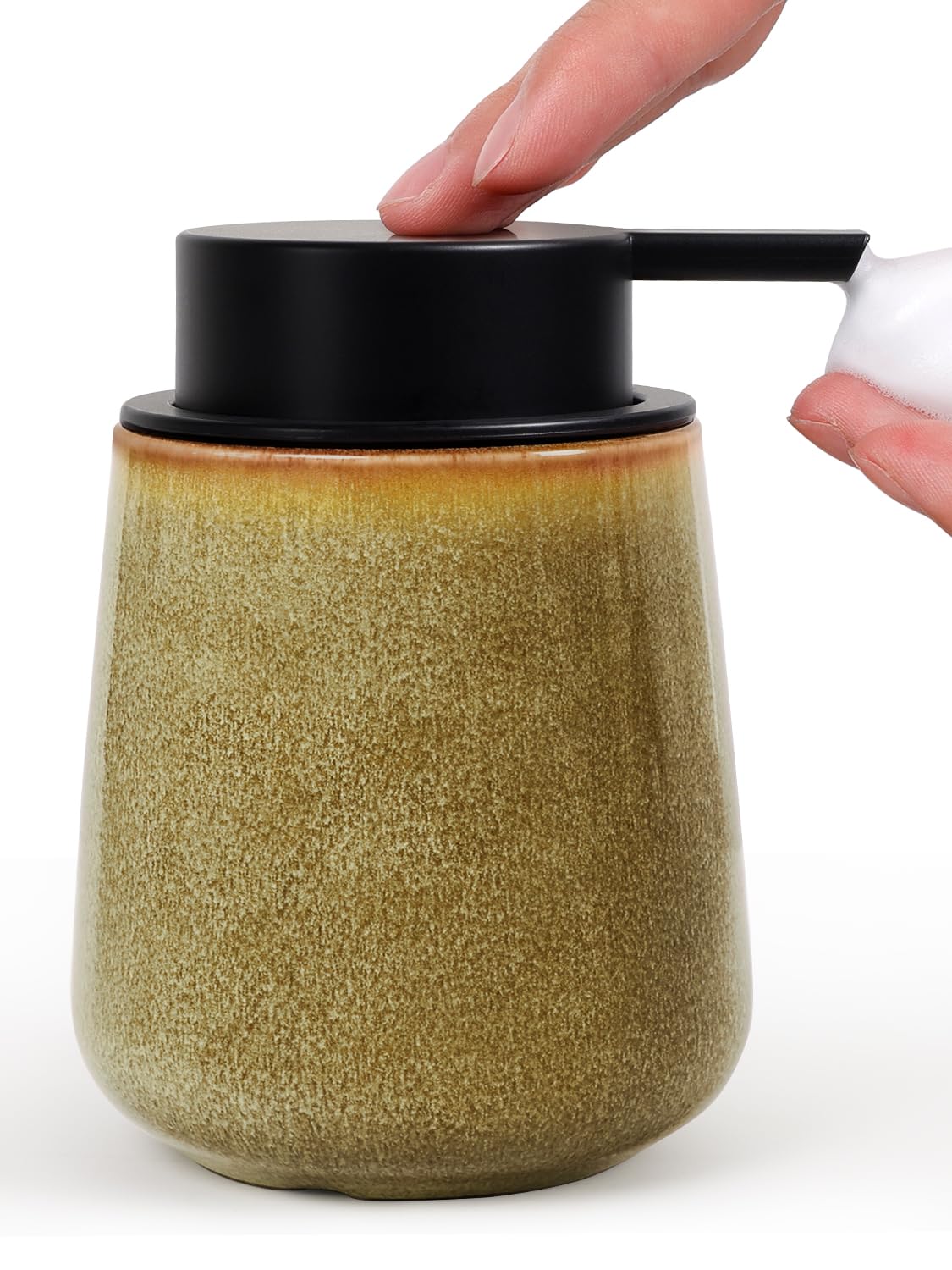 Ceramic Foaming Soap Dispenser