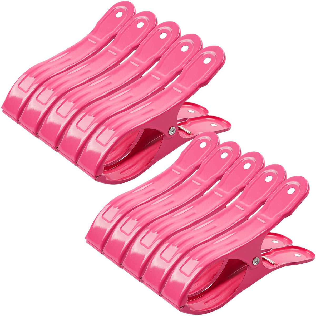 10 Pack Metal Beach Towel Clips (10 Count)