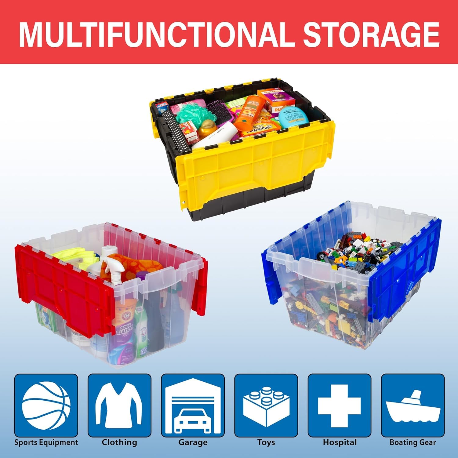 KeepBox 12 Gallon Storage Container