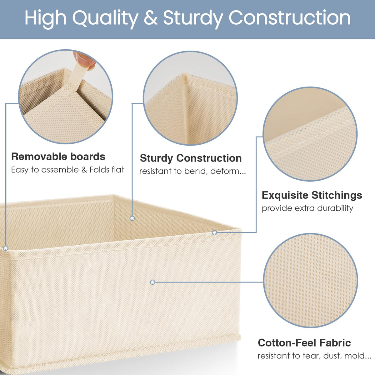 Drawer Organizer Clothes (16 Count)