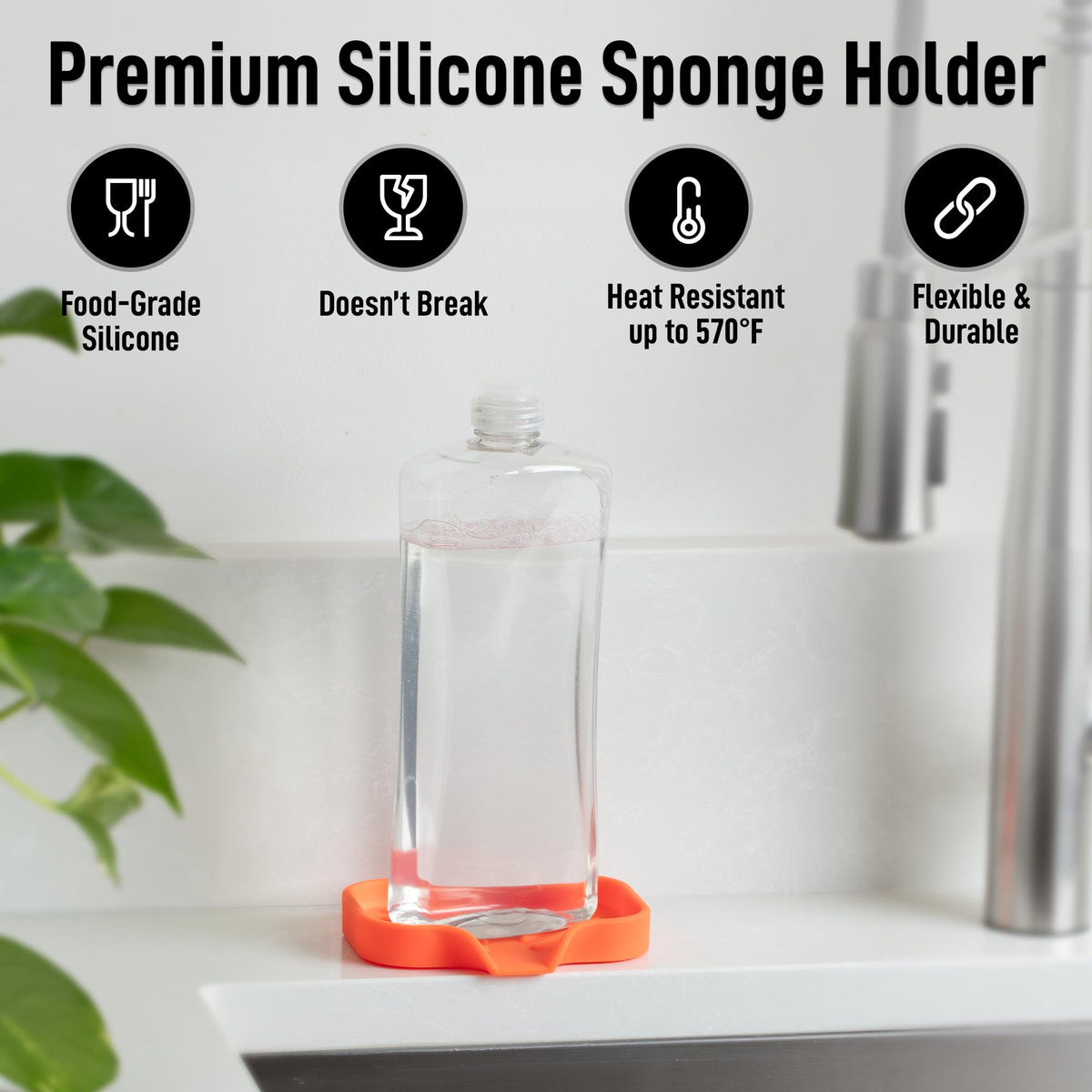 Small Silicone Sponge Holder