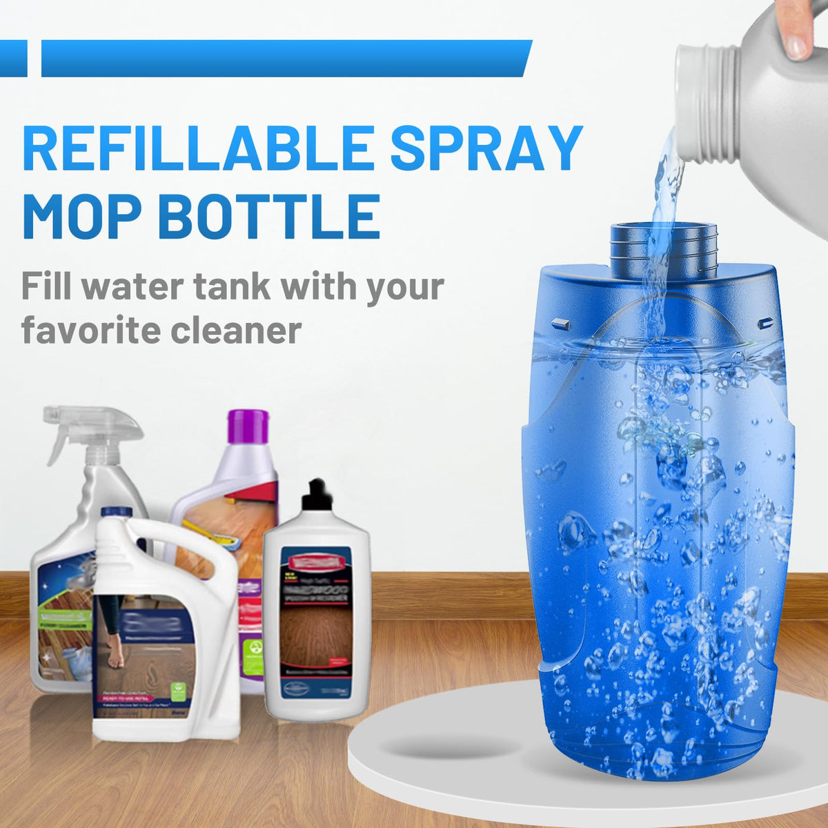 Microfiber Hardwood Floor Mop