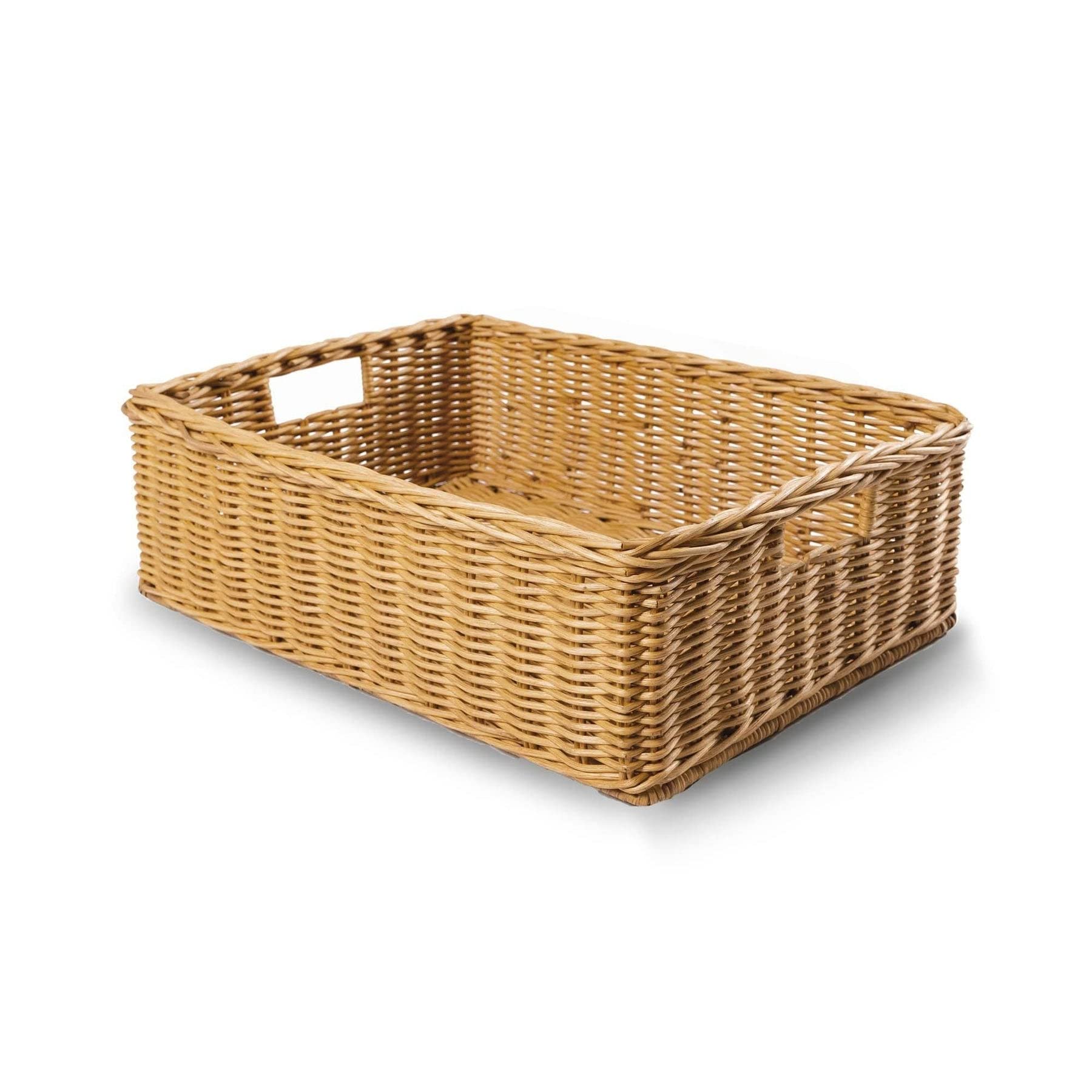 Underbed Wicker Storage Basket