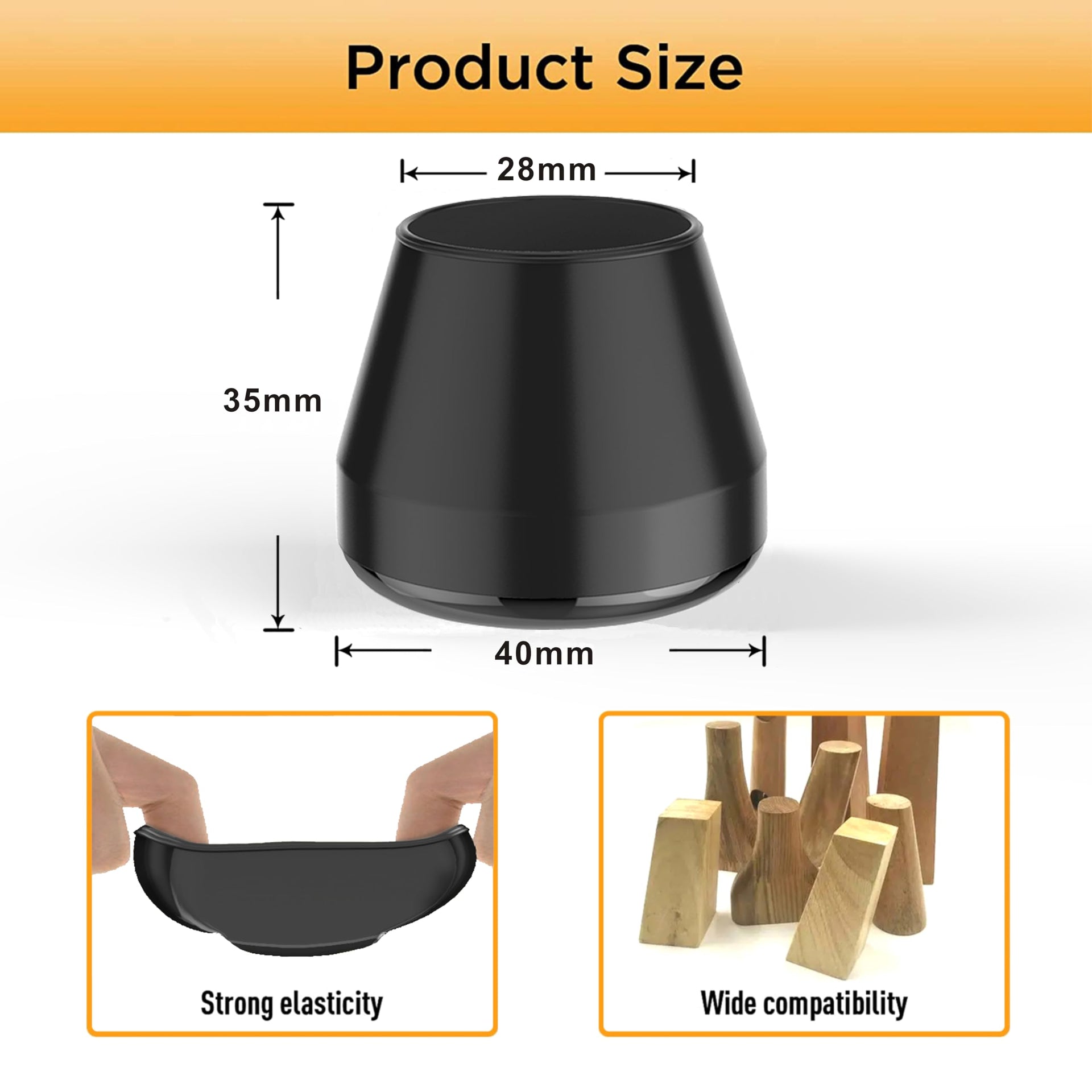 Furniture Sliders (24 Count)