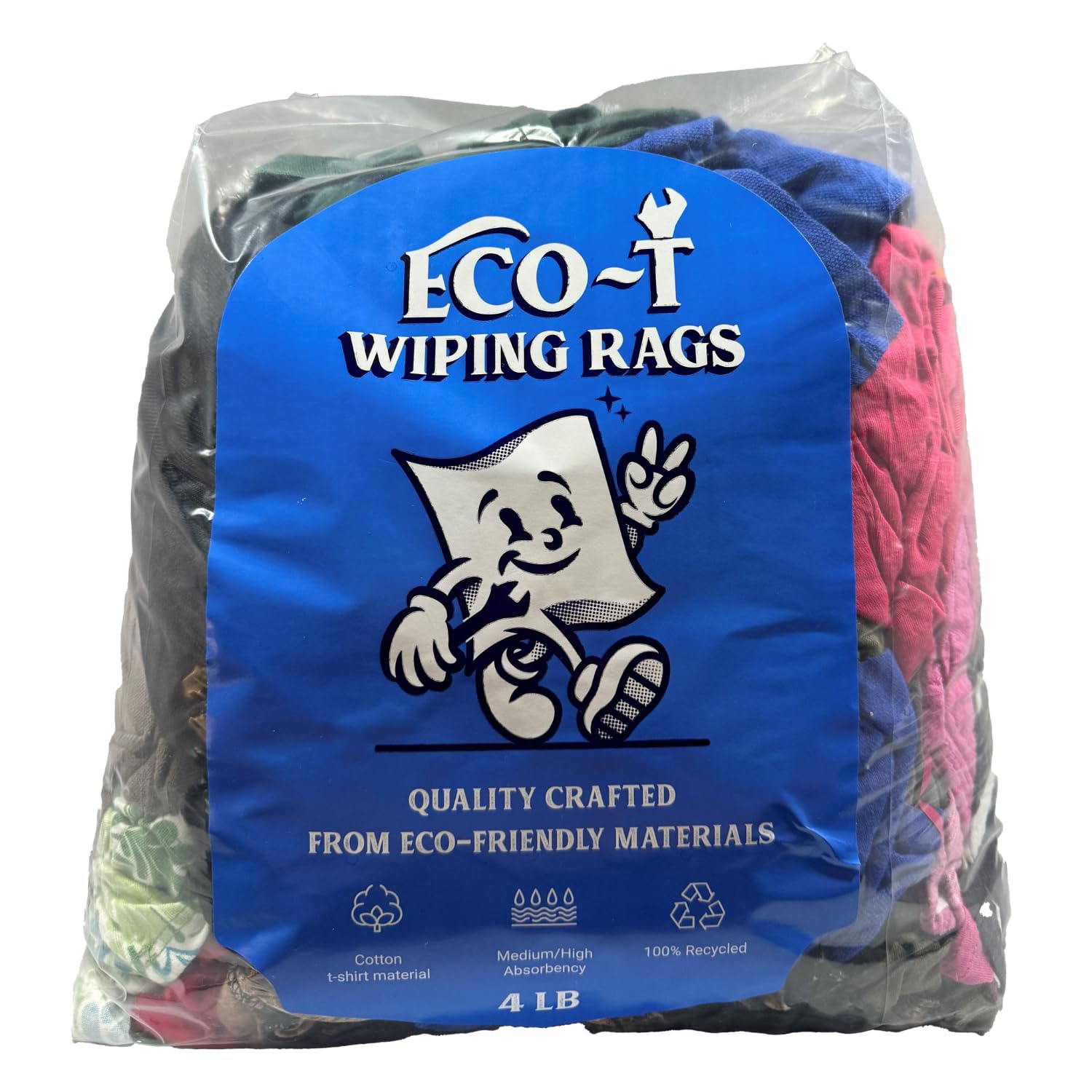 4 Lb Bag Eco T Mechanic Shop Rags