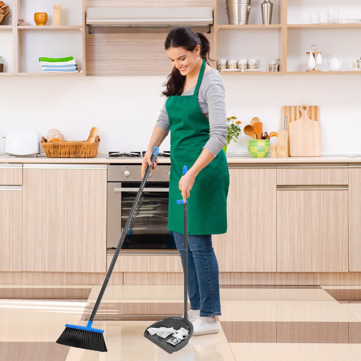 Broom and Dustpan Set