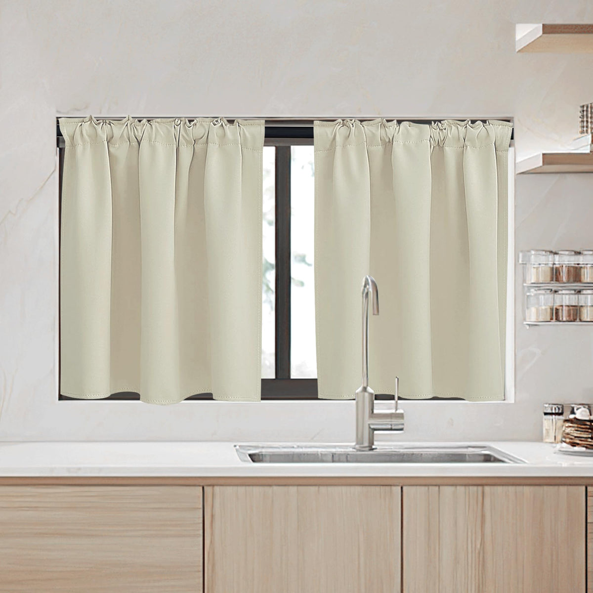 Small Window Curtains (2 Count)