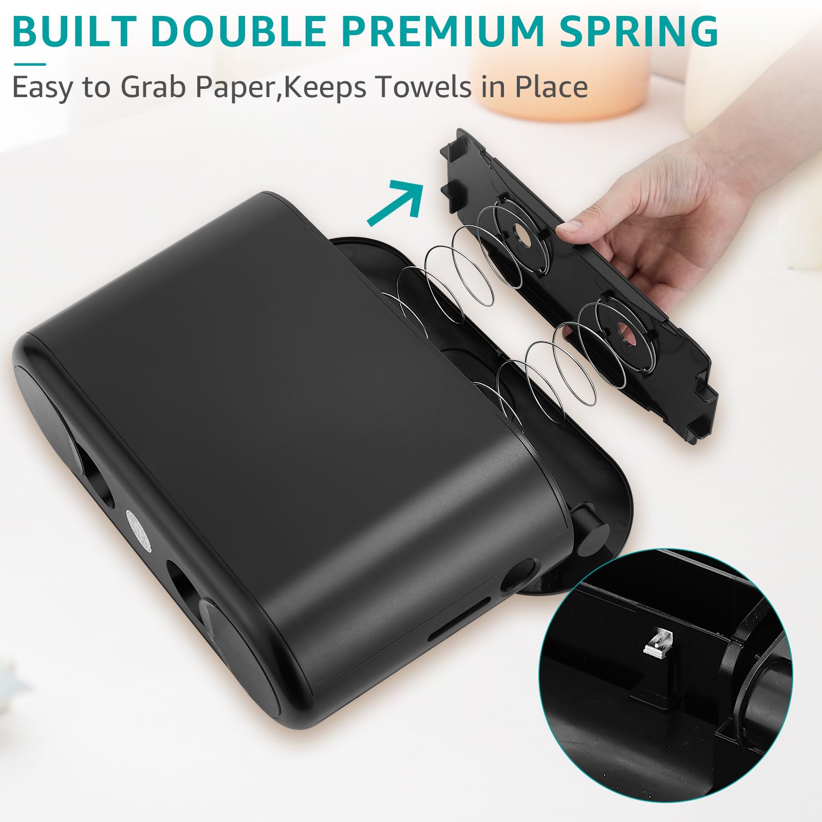 Paper Towel Holder Dispenser Countertop Commercial