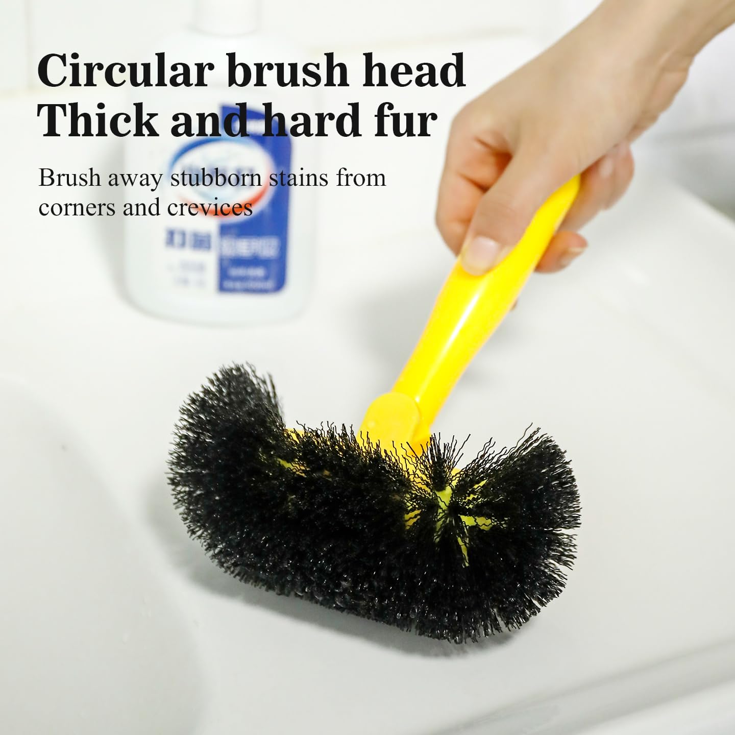 Grout Cleaning Brush with Long Handle