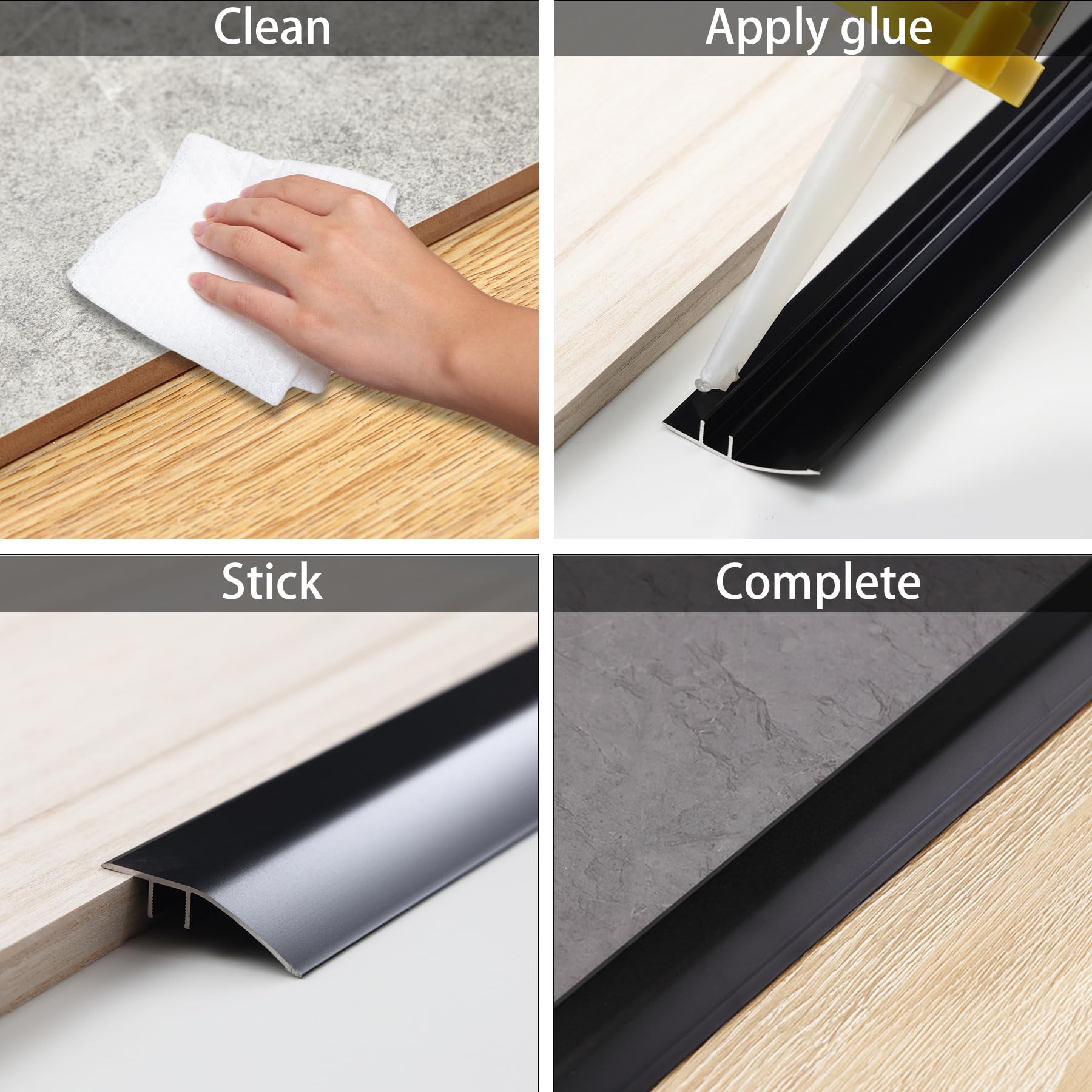 Aluminum Floor Transition Threshold Strip