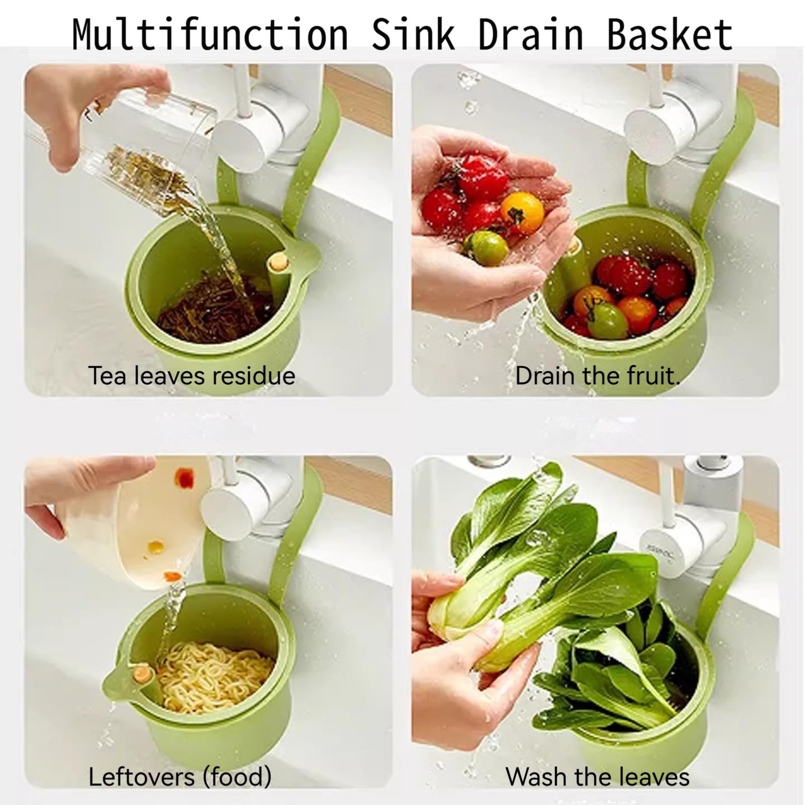 Faucet Hanging Sink Drain Basket