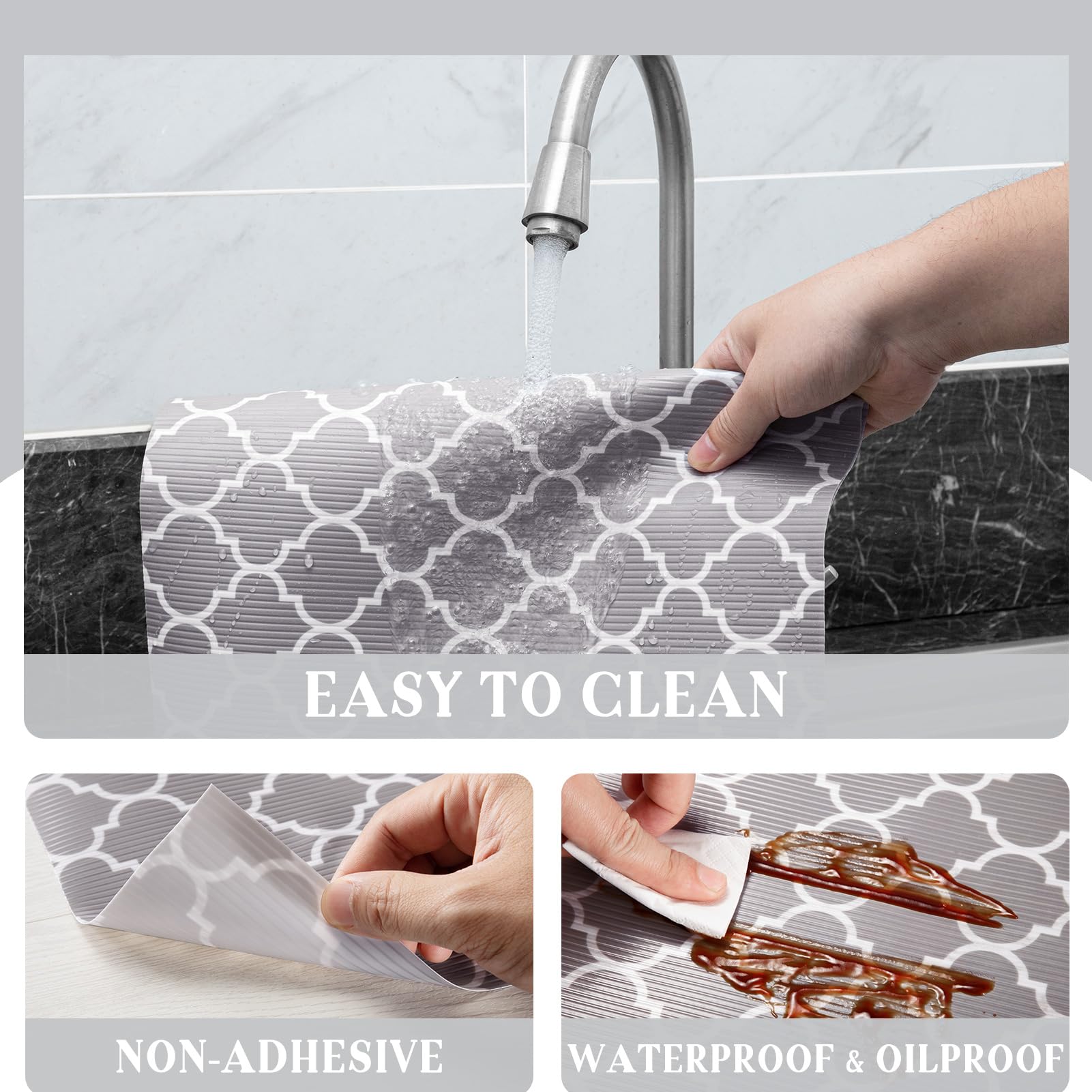 Glotoch Drawer Liner and Shelf Liner (43.75 Sq Ft)