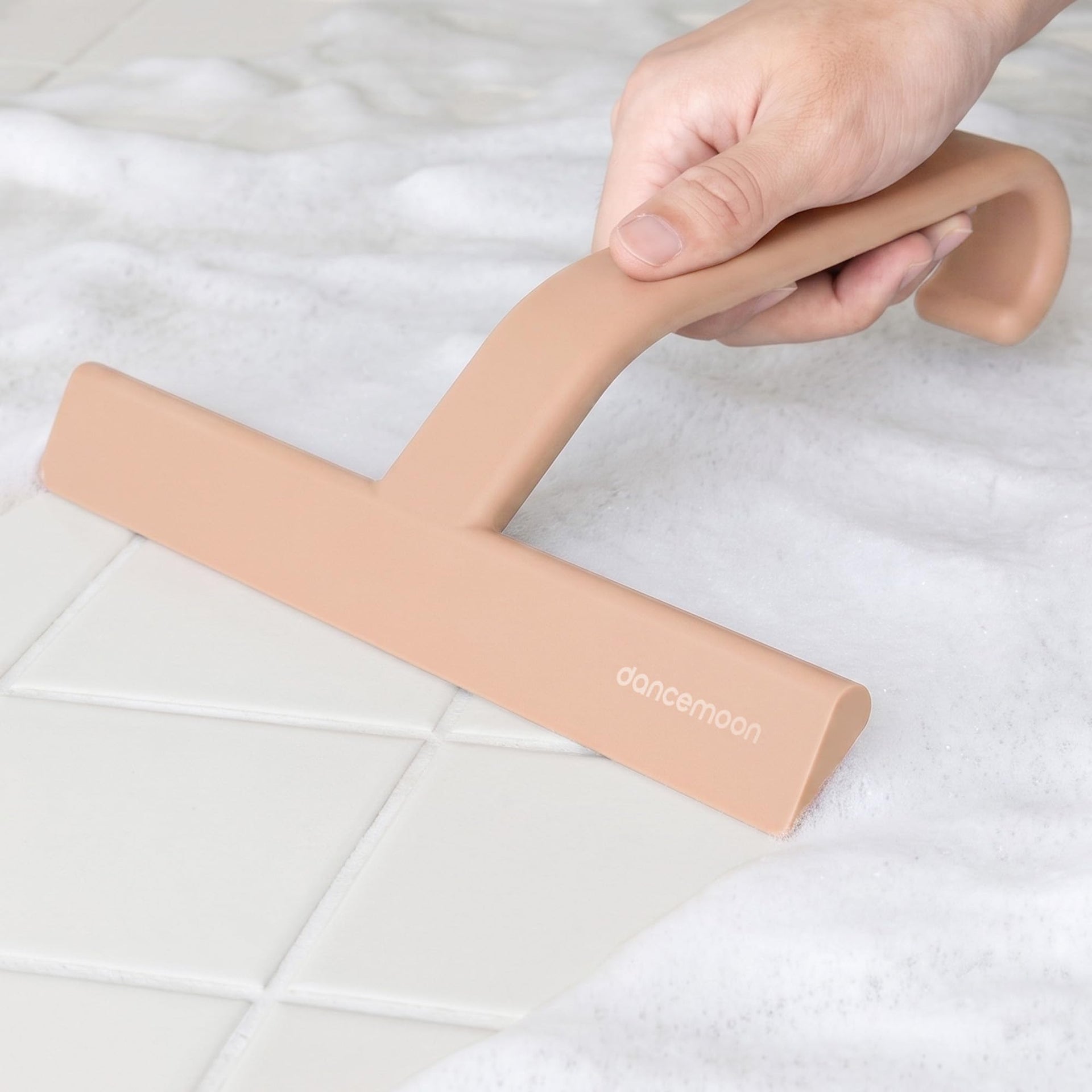 JustHang Shower Squeegee with Built