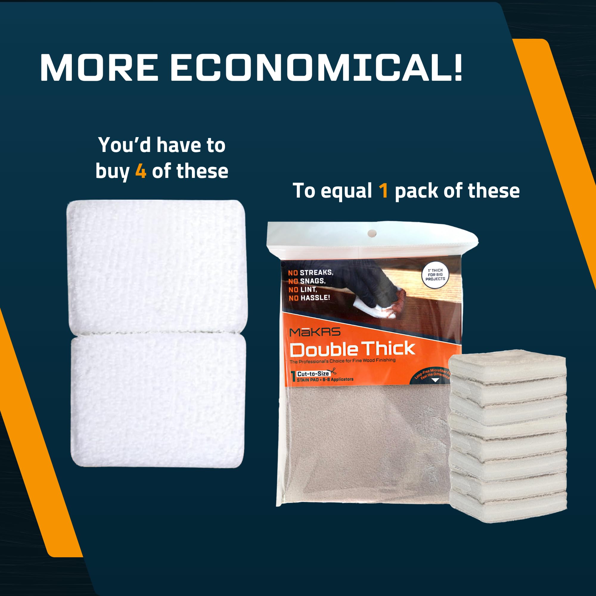 MāKRS Stain Pad Double Thick (6 Count)