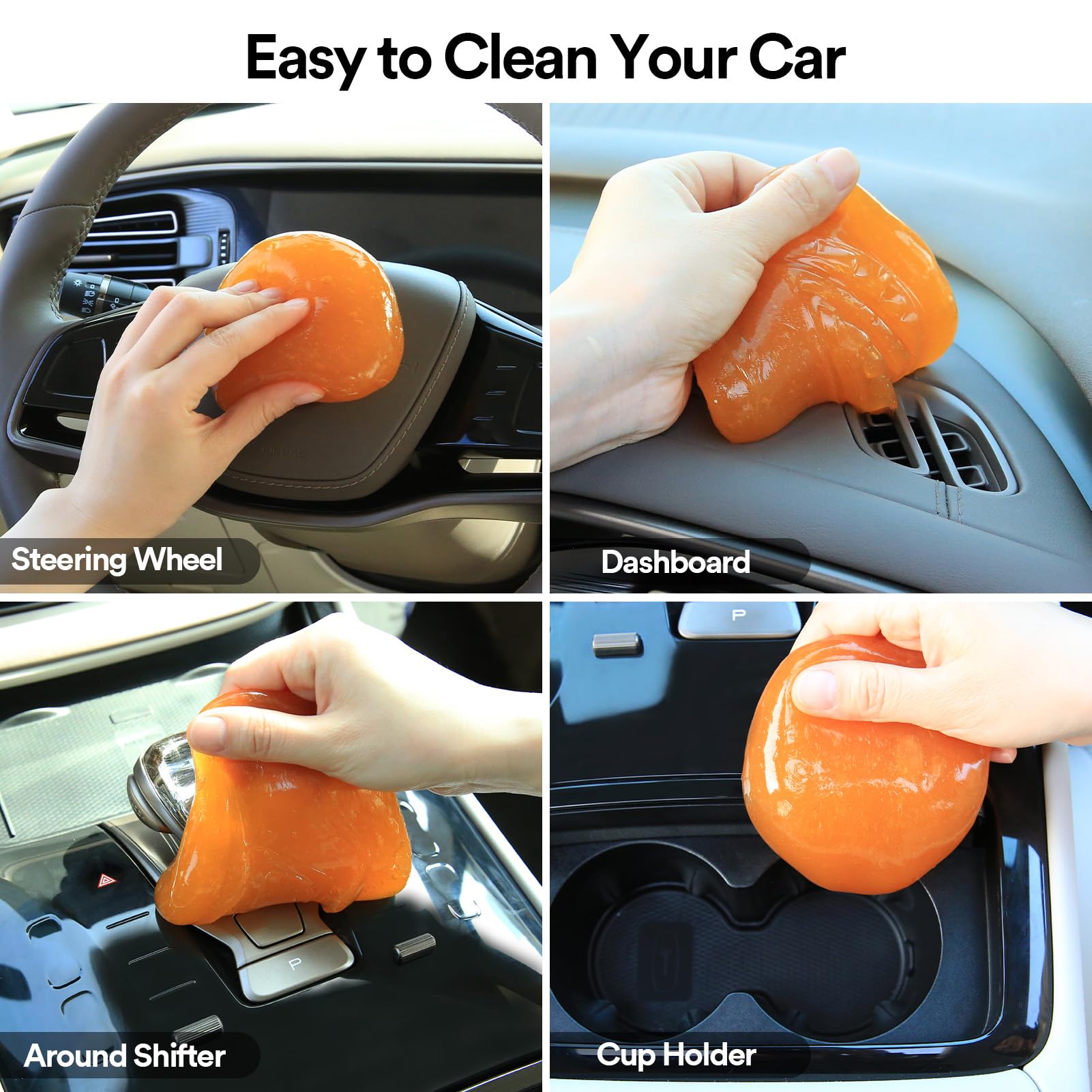 Car Cleaning Gel for Car Clean Putty Auto Detailing Tools