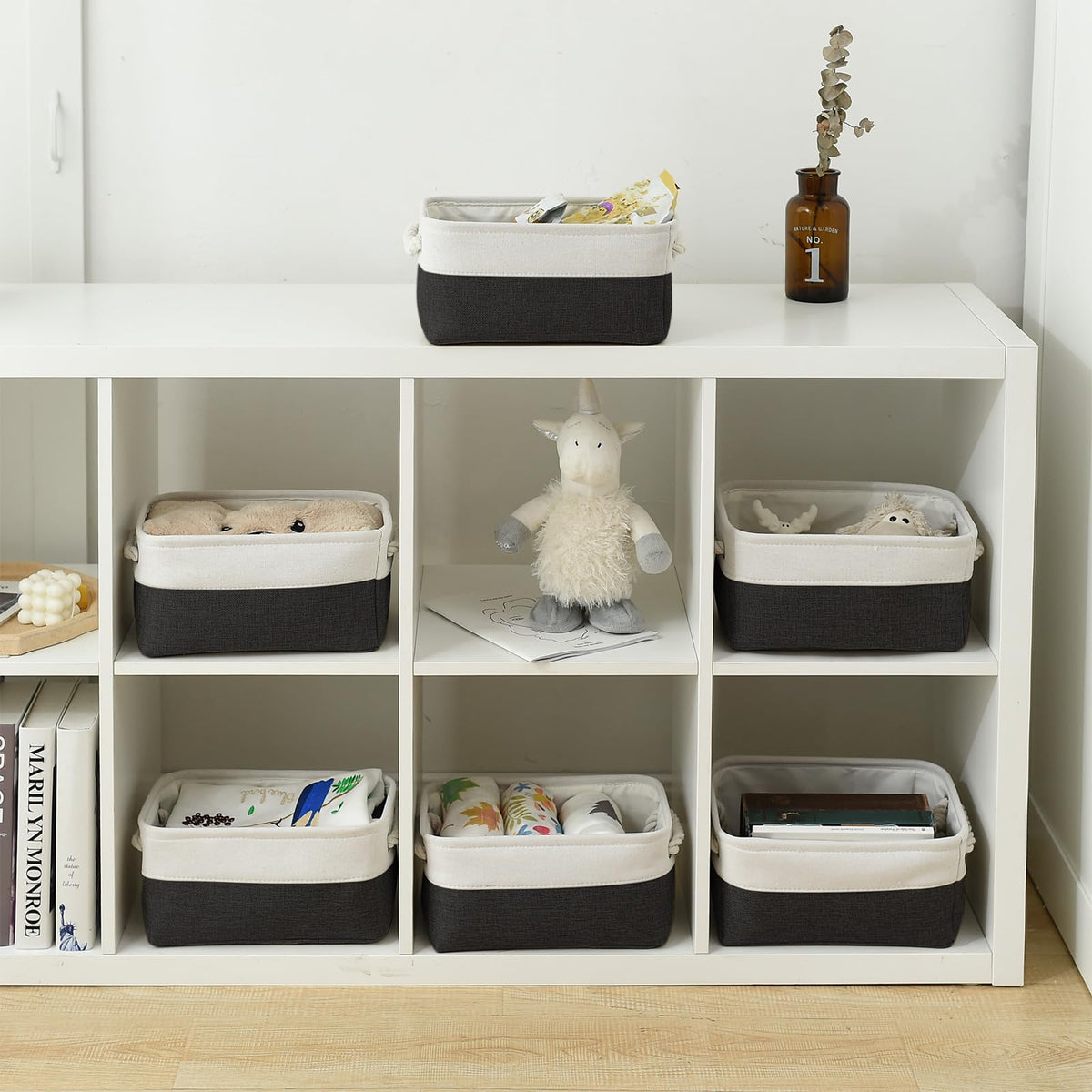 Storage Bins for Shelves (6 Count)