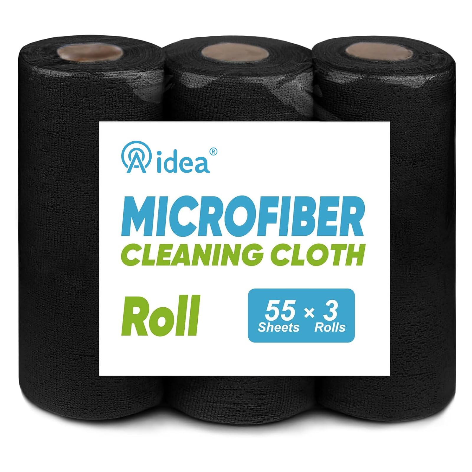 Microfiber Cleaning Cloth 165 Sheets 3 Roll (165 Count) - ModHome Supplies