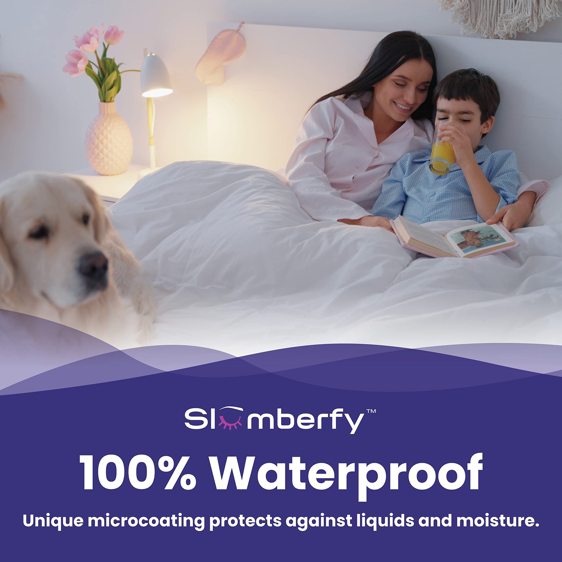 King Size Waterproof Cooling Mattress Protector