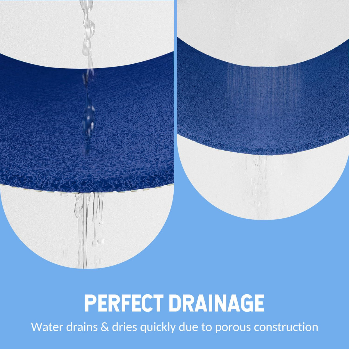 Non Slip Bathtub Mat (2 Count)