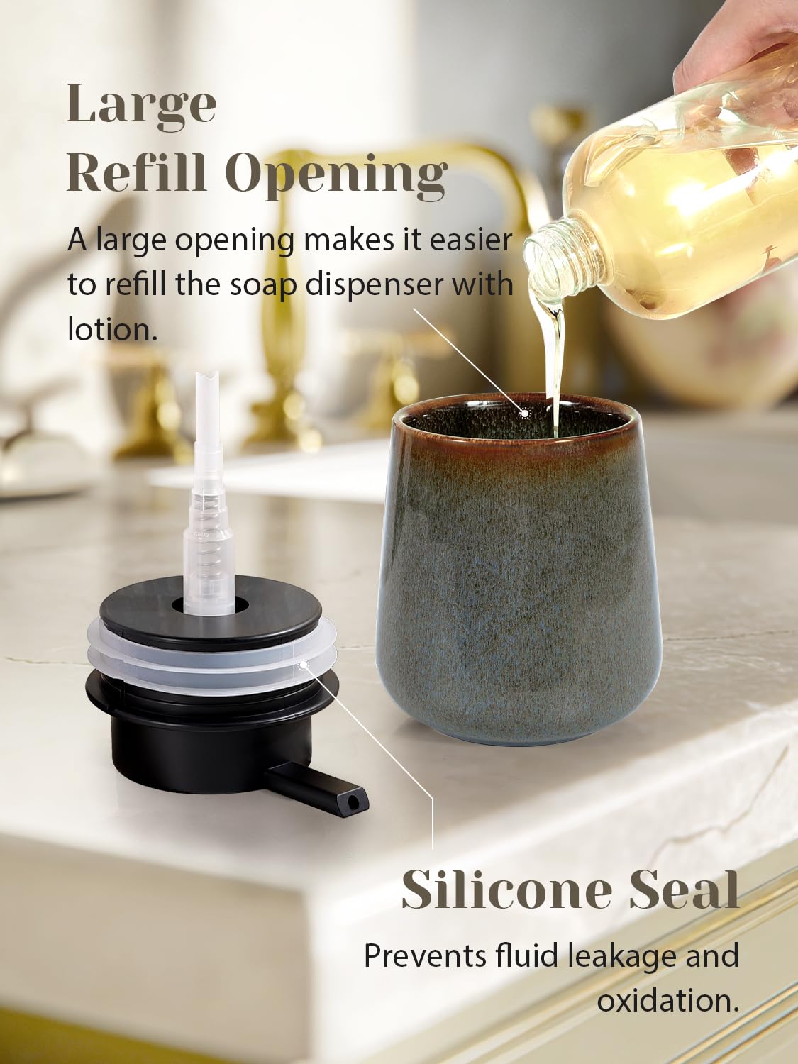 Ceramic Lotion Dispenser
