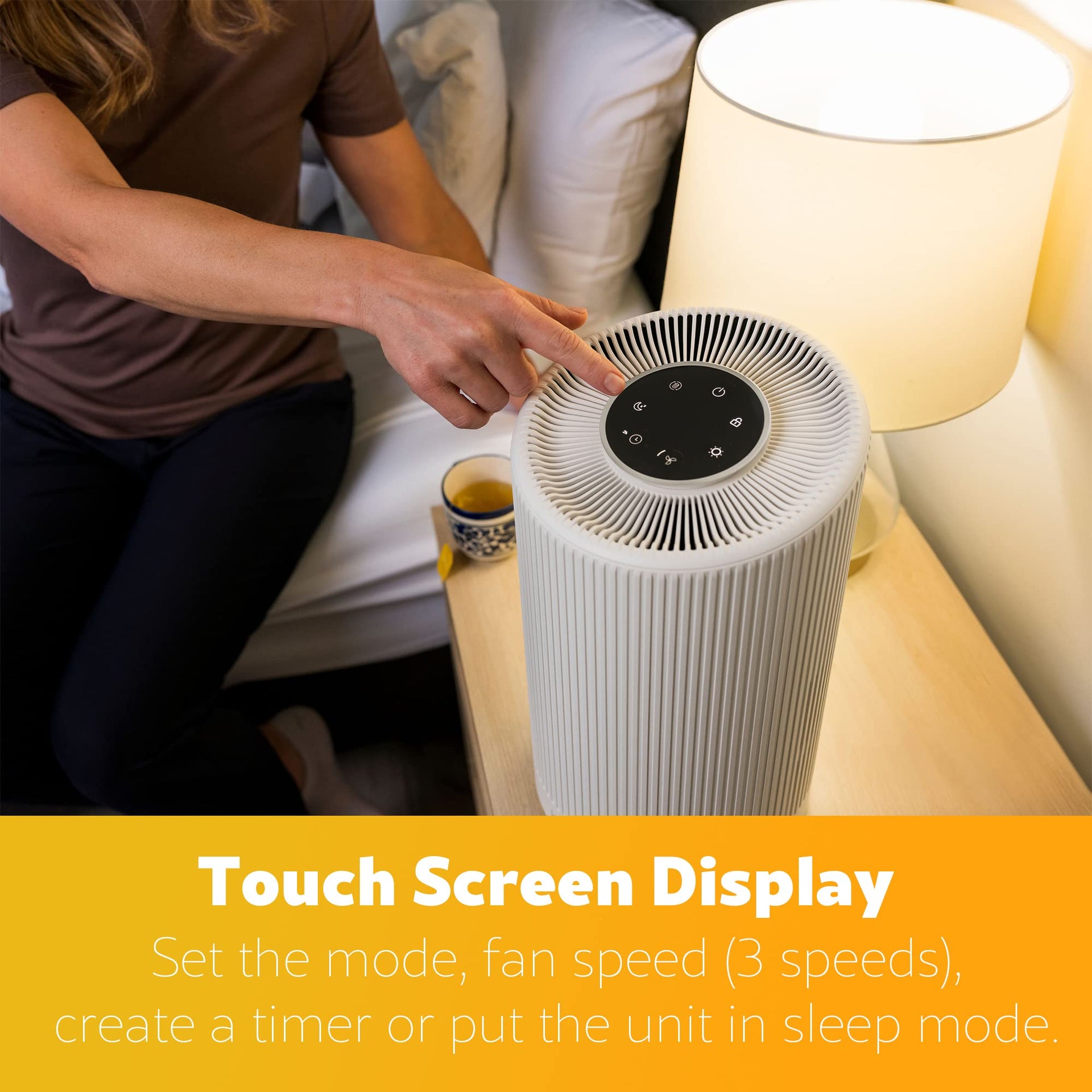 Air Purifier with H13 True HEPA Filter