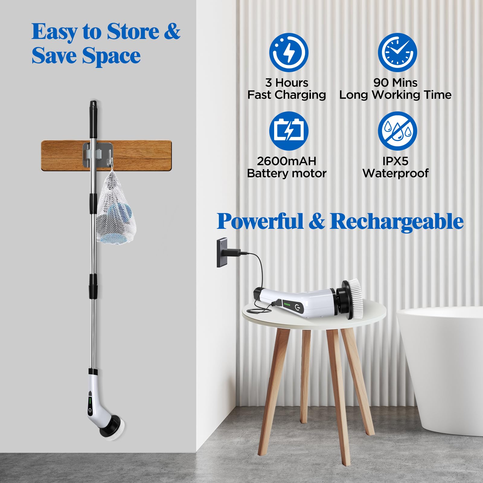 Electric Spin Scrubber