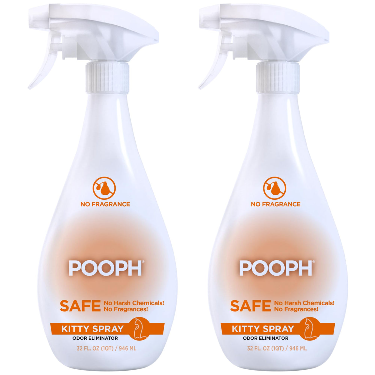 Kitty Odor Eliminator Spray for Cats (2 Count)