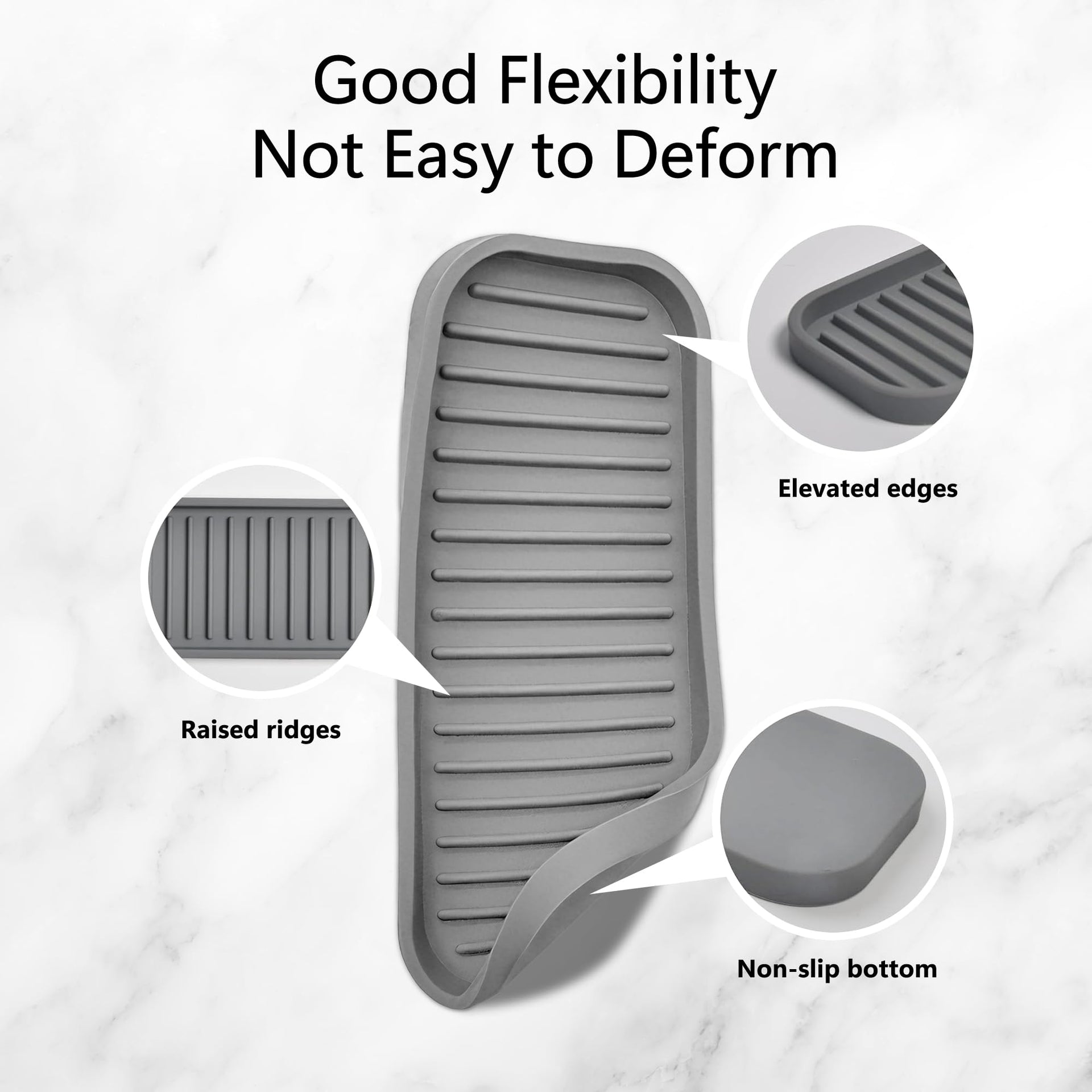 Silicone Soap Tray (2 Count)