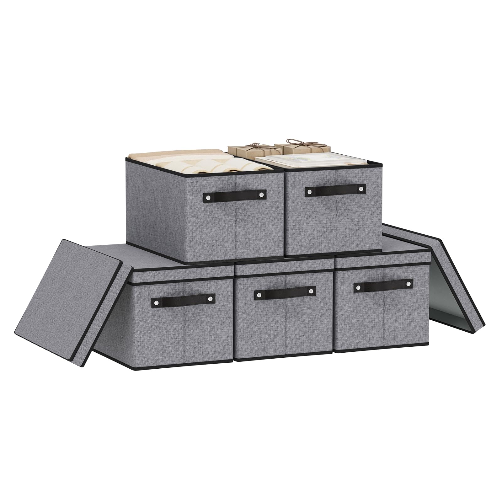 Storage Bins with Lid