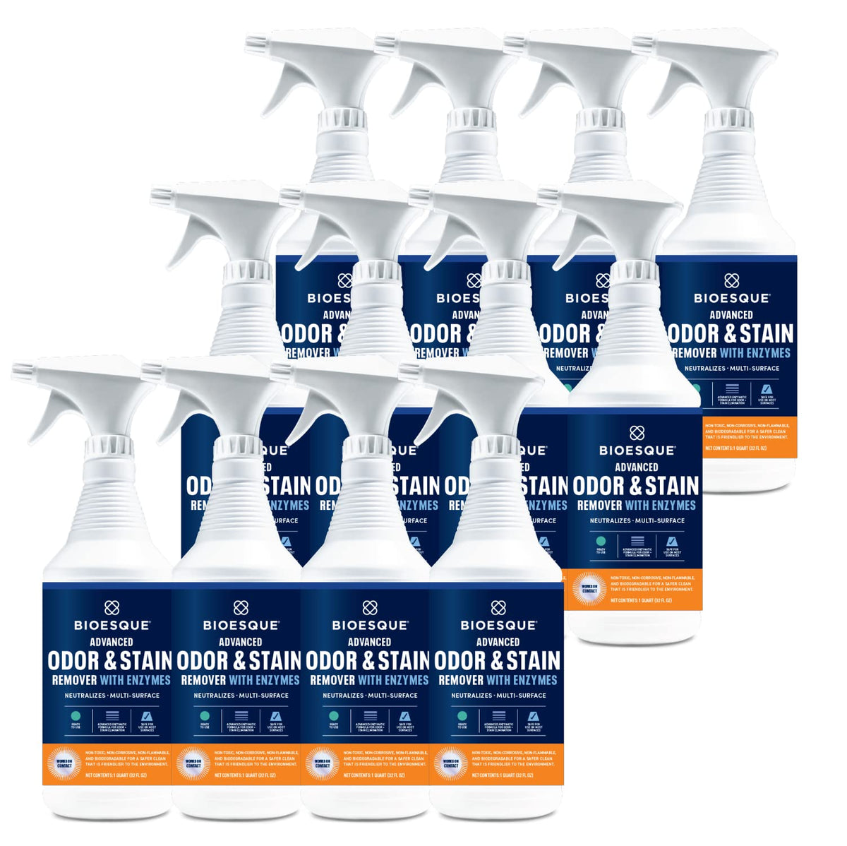 Advanced Odor & Stain Remover with Enzymes (384 Fl Oz)