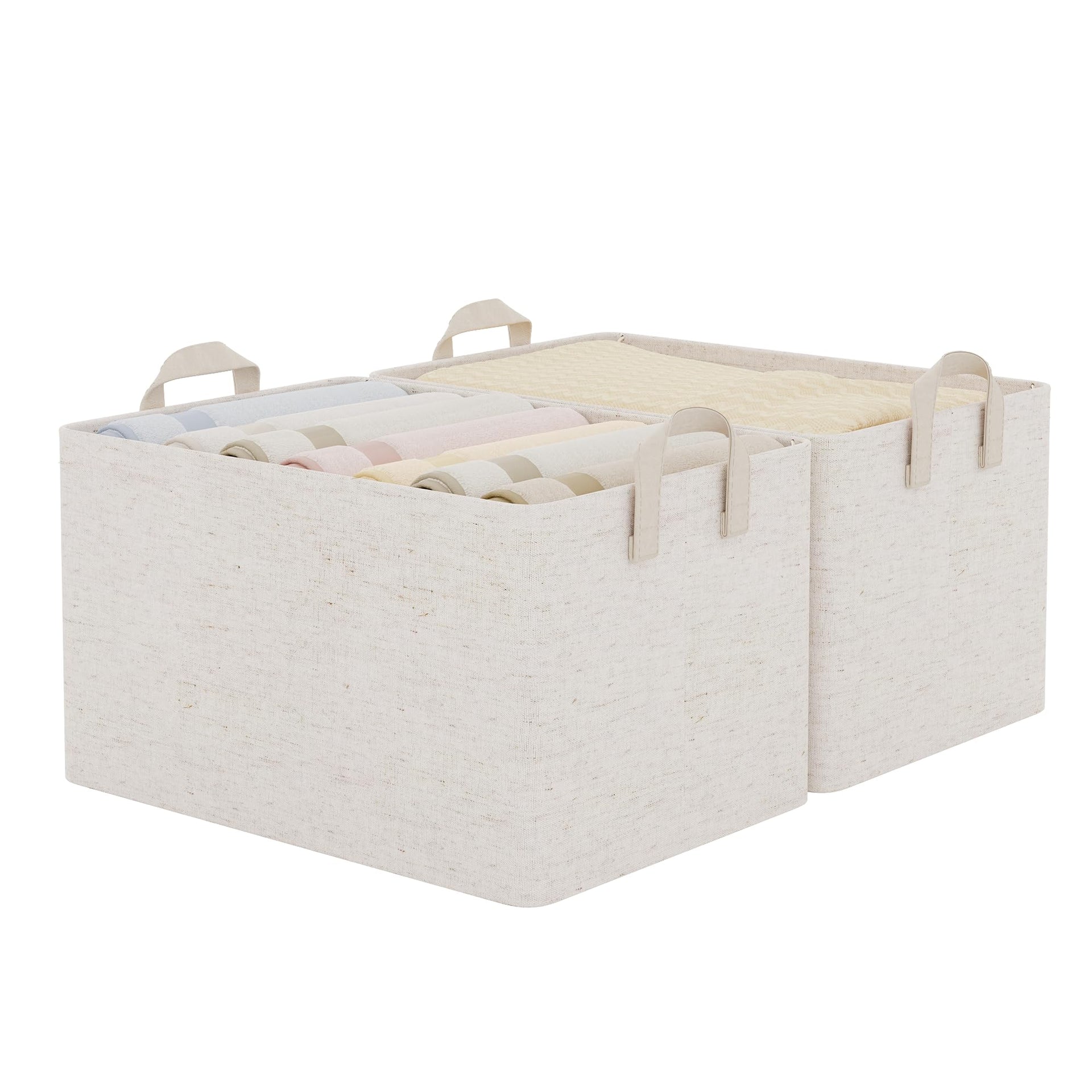 Linen Closet Storage Bins (2 Count)