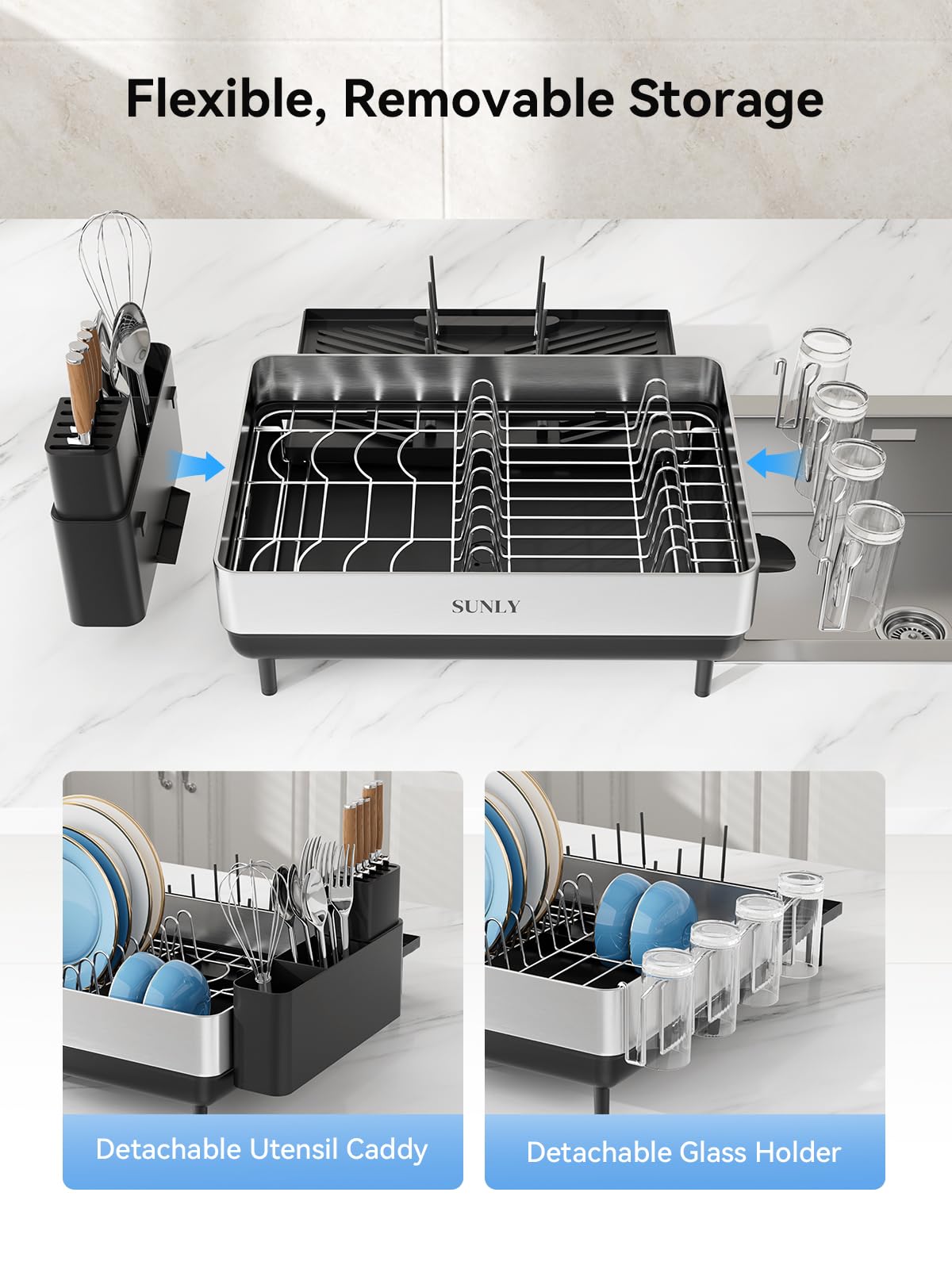 Large Dish Drying Rack