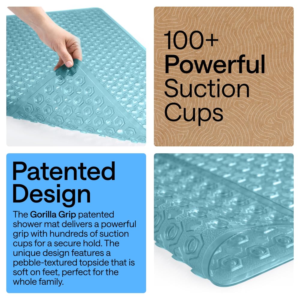 Patented Square Shower Stall Mat