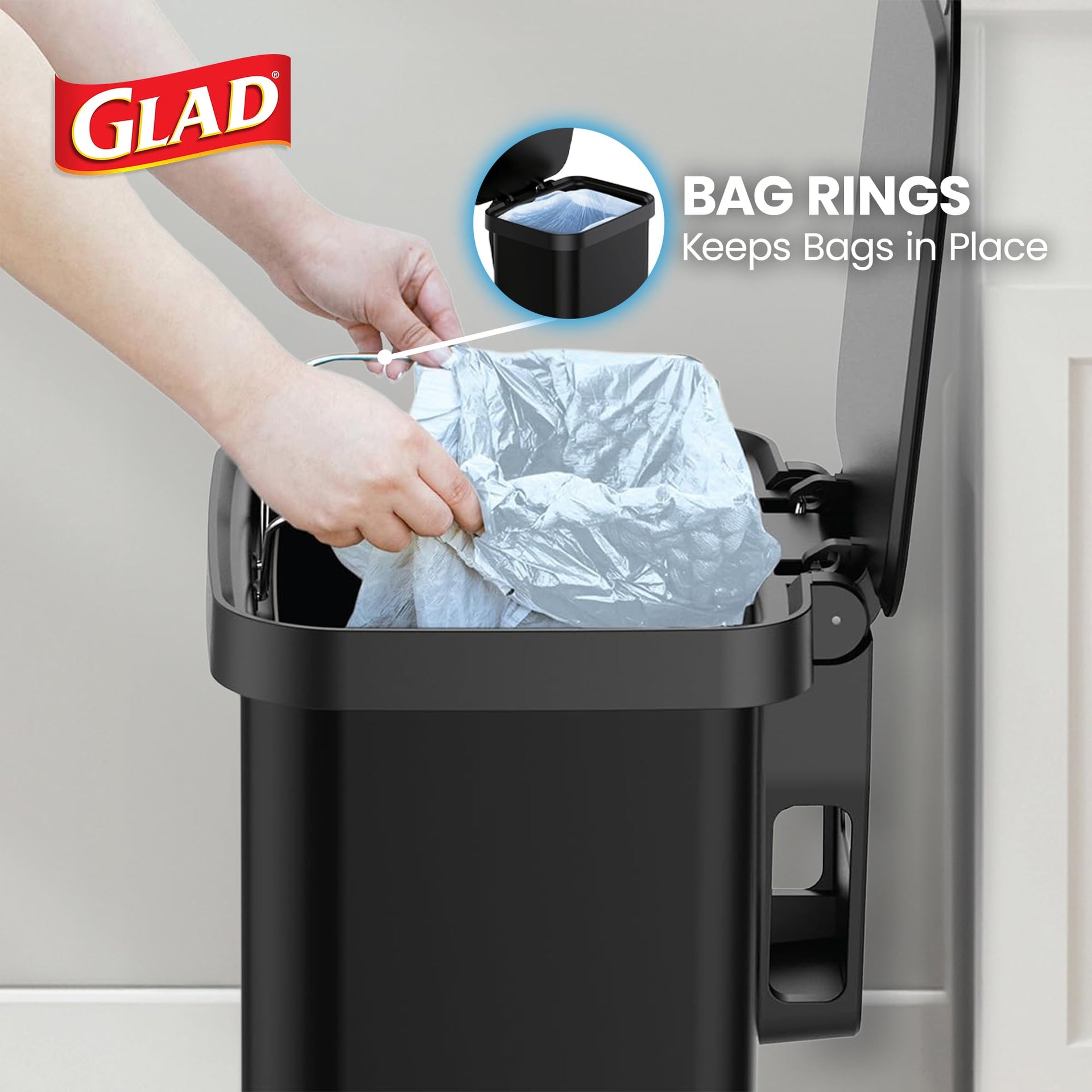 All Stainless Steel Trash Can