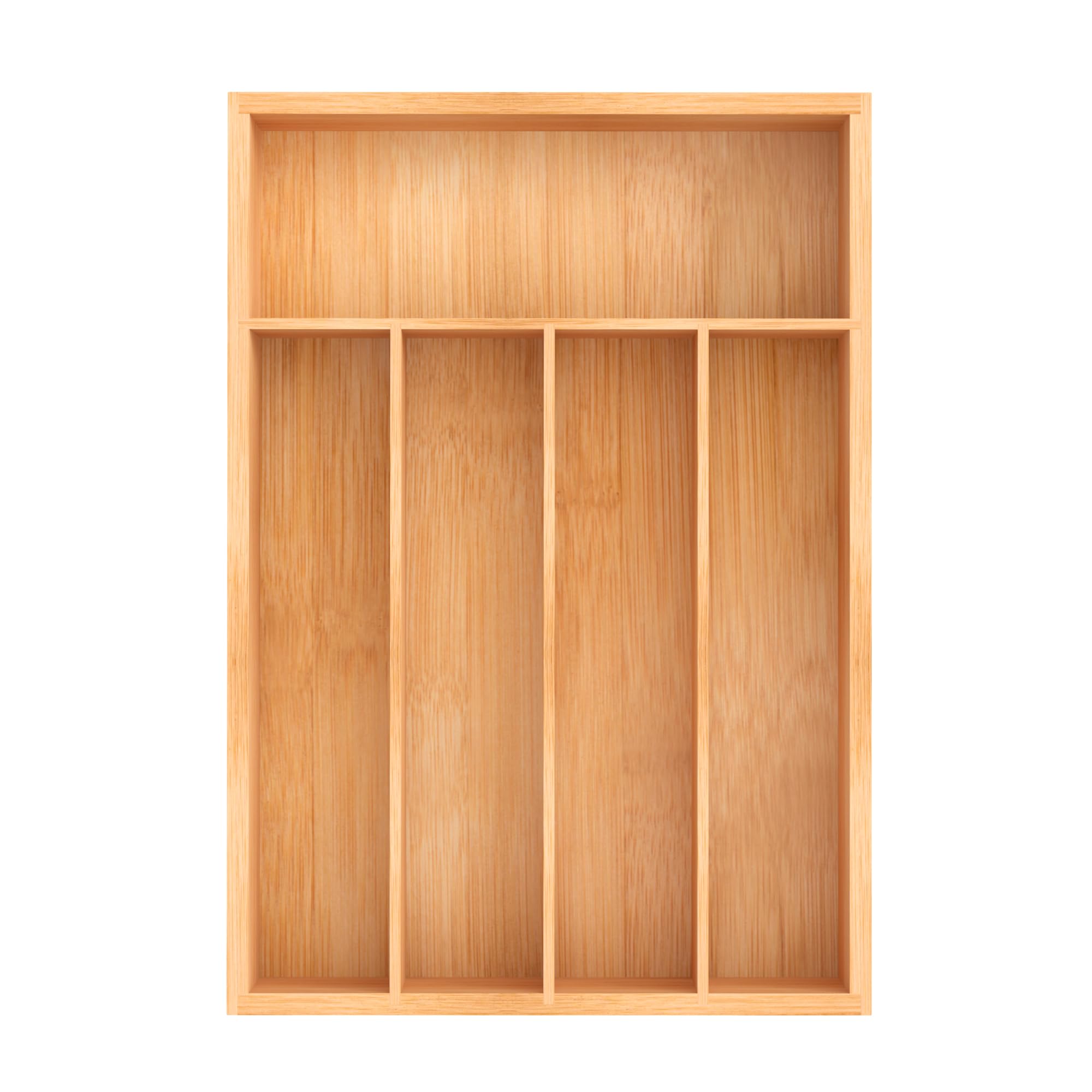 Bamboo Silverware Drawer Tray
