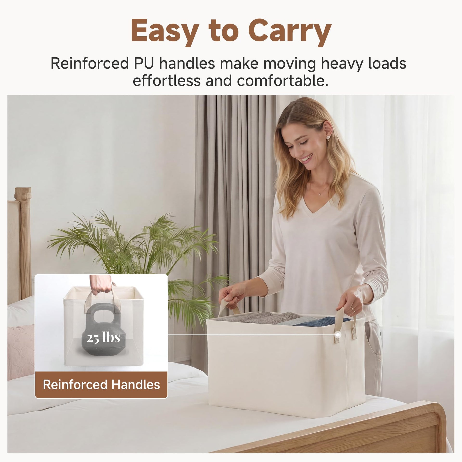 Fabric Storage Bins (2 Count)