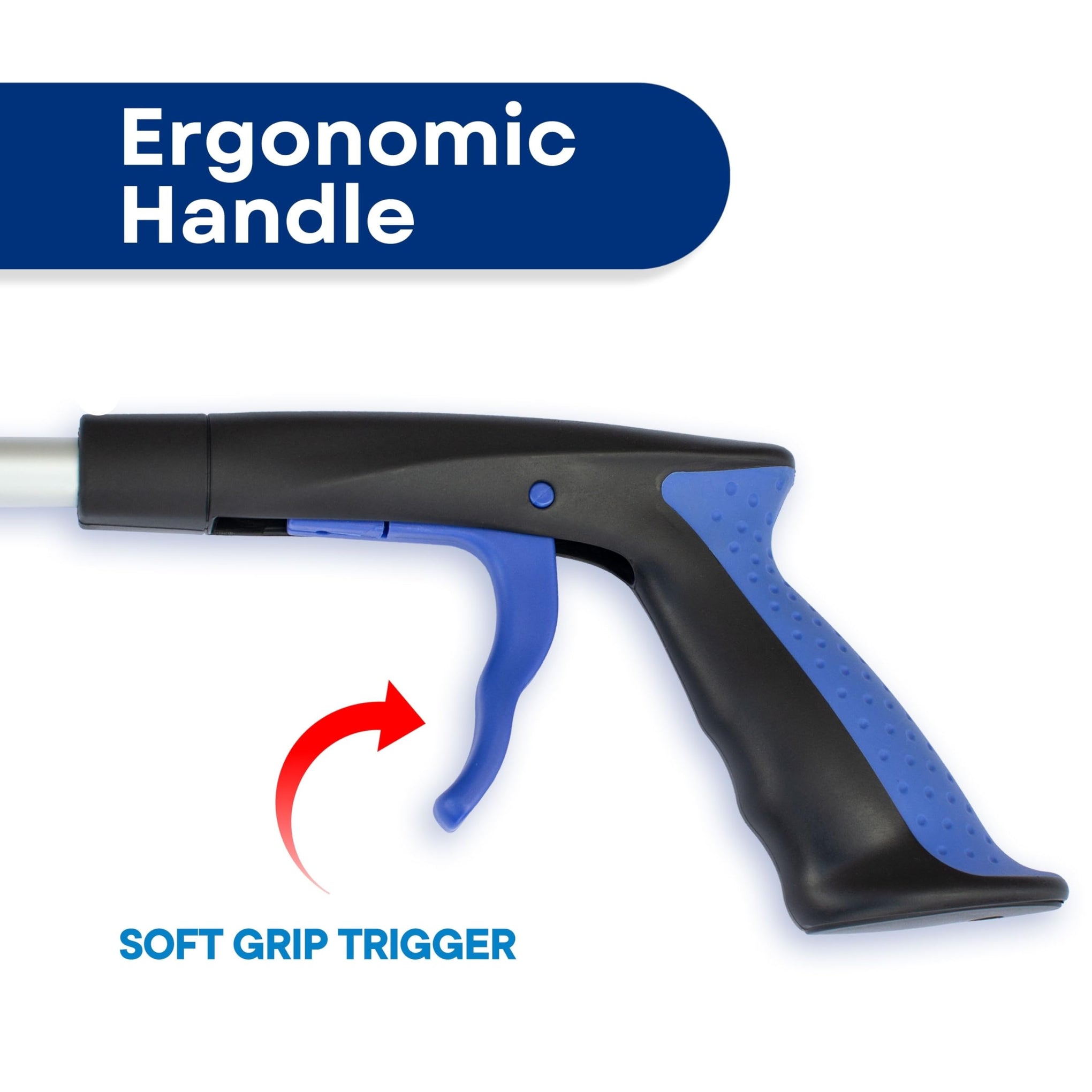 2 Pack 32 Inch Extra Long Grabbers Reachers with Rotating Jaw (2 Count)