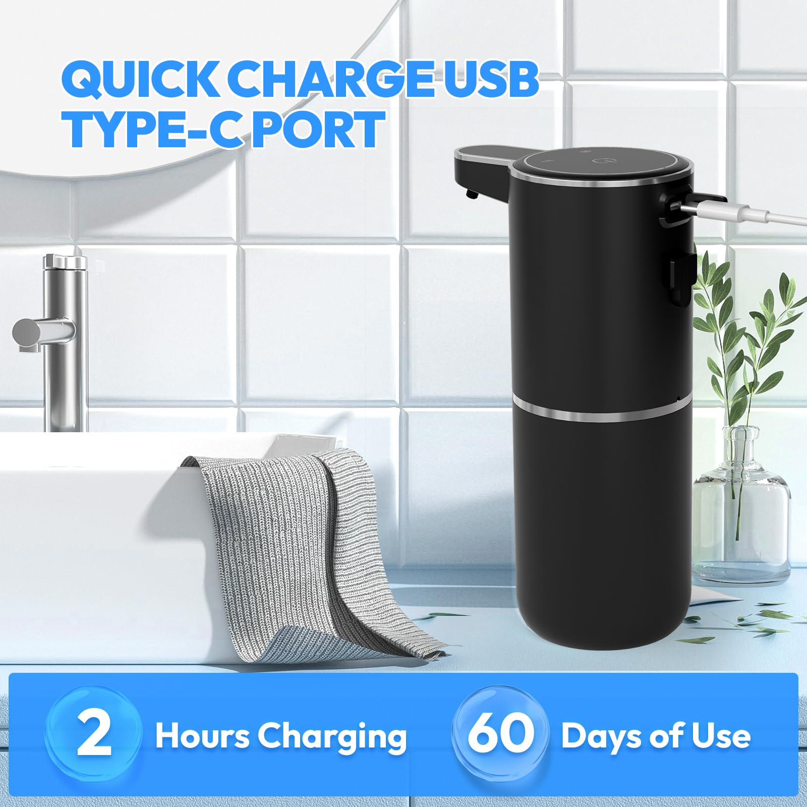 Automatic Foaming Soap Dispenser