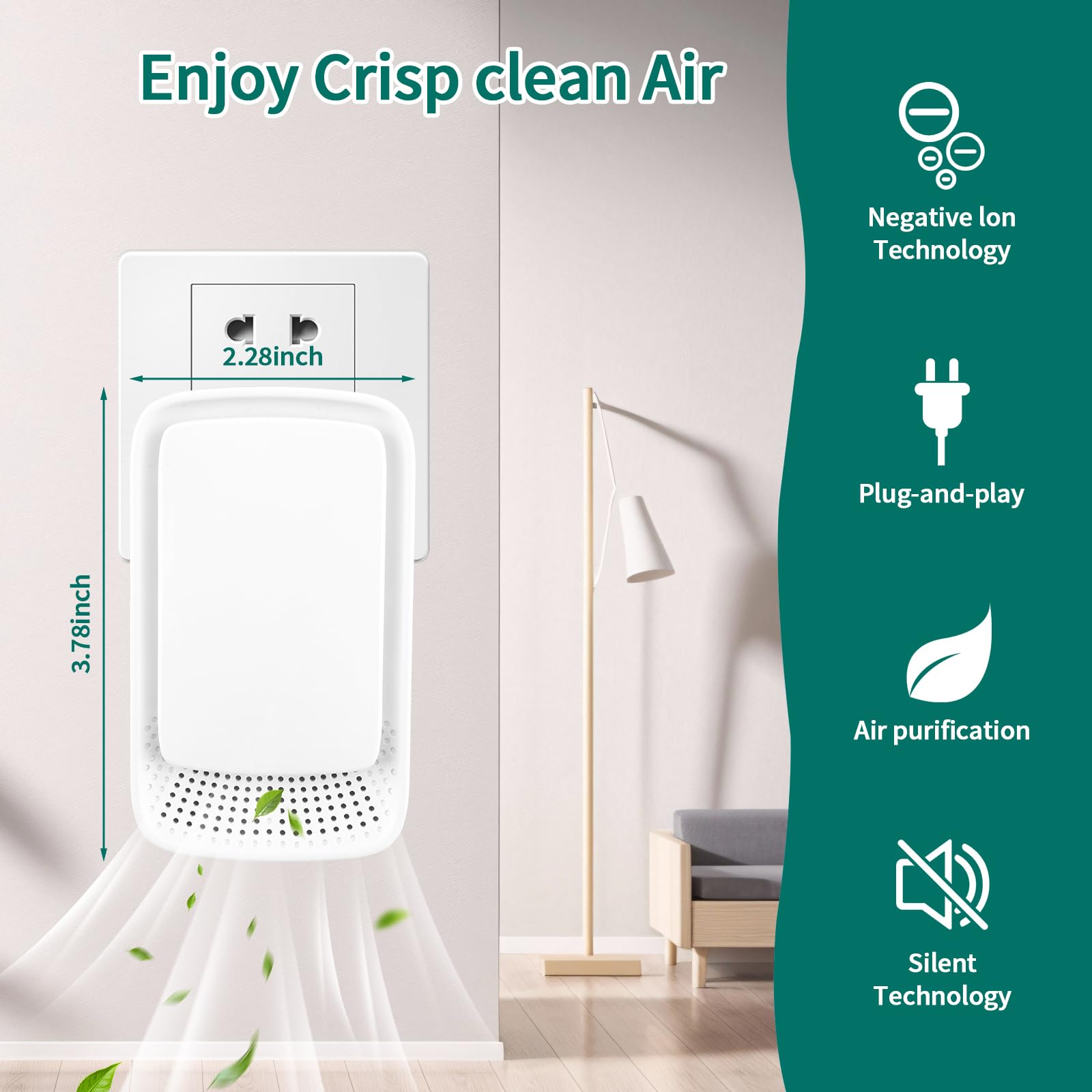 Air Ionizers 4 Pack (4 Count)